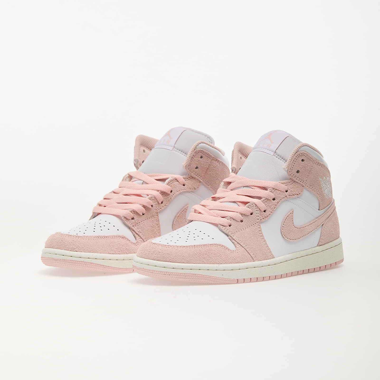 Männer Air Jordan 1 Mid SE White/ Legend Pink-Sail