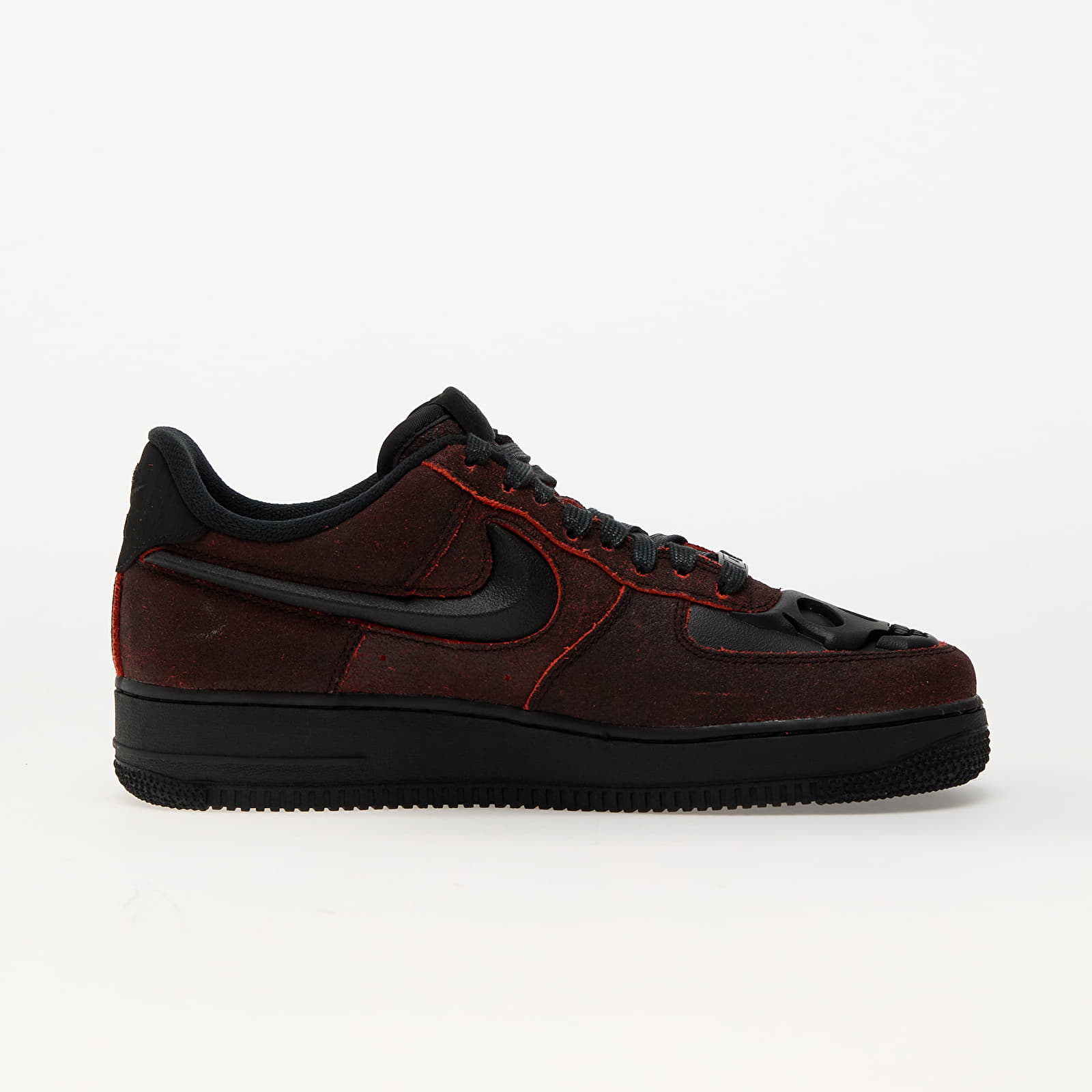 Încălțăminte și sneakerși pentru bărbați Nike Air Force 1 Retro Black/ Black-Crimson