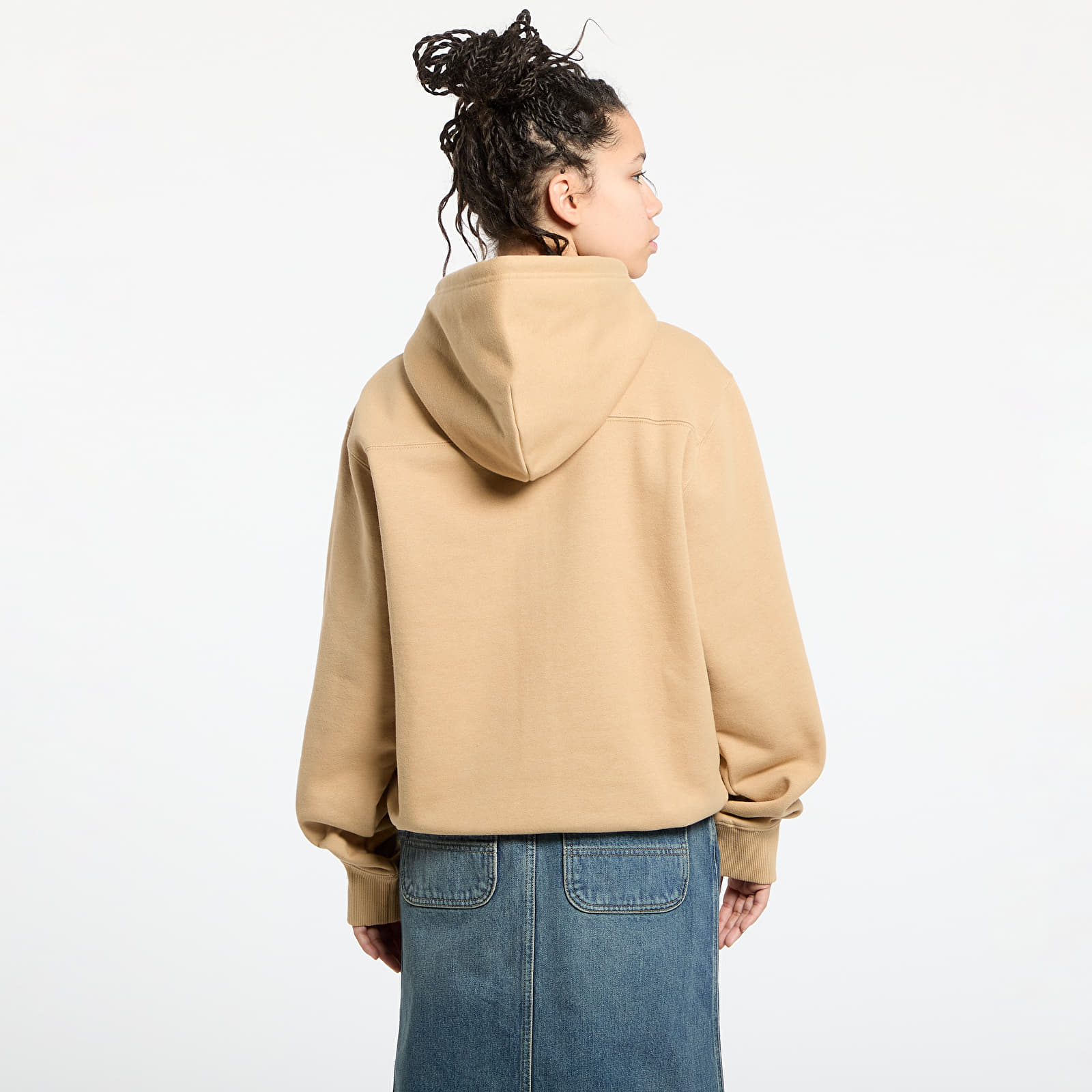 Kapucnis pulóverek és pulcsik Carhartt WIP Hooded Eldon Sweat Jacket UNISEX Dusty H Brown