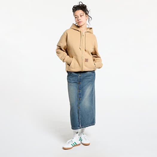 Bluzy Carhartt WIP Hooded Eldon Sweat Jacket UNISEX Dusty H