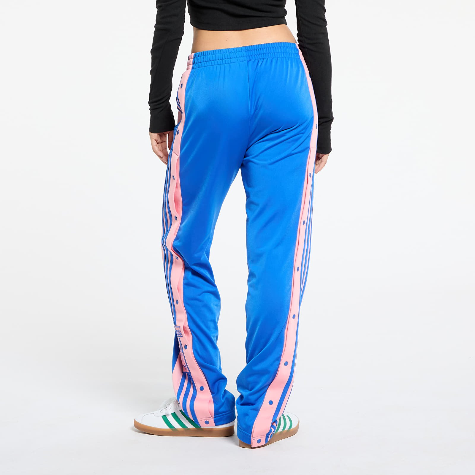 Women's trousers adidas Adibreak Pant Blue/ Semi Pink Spark