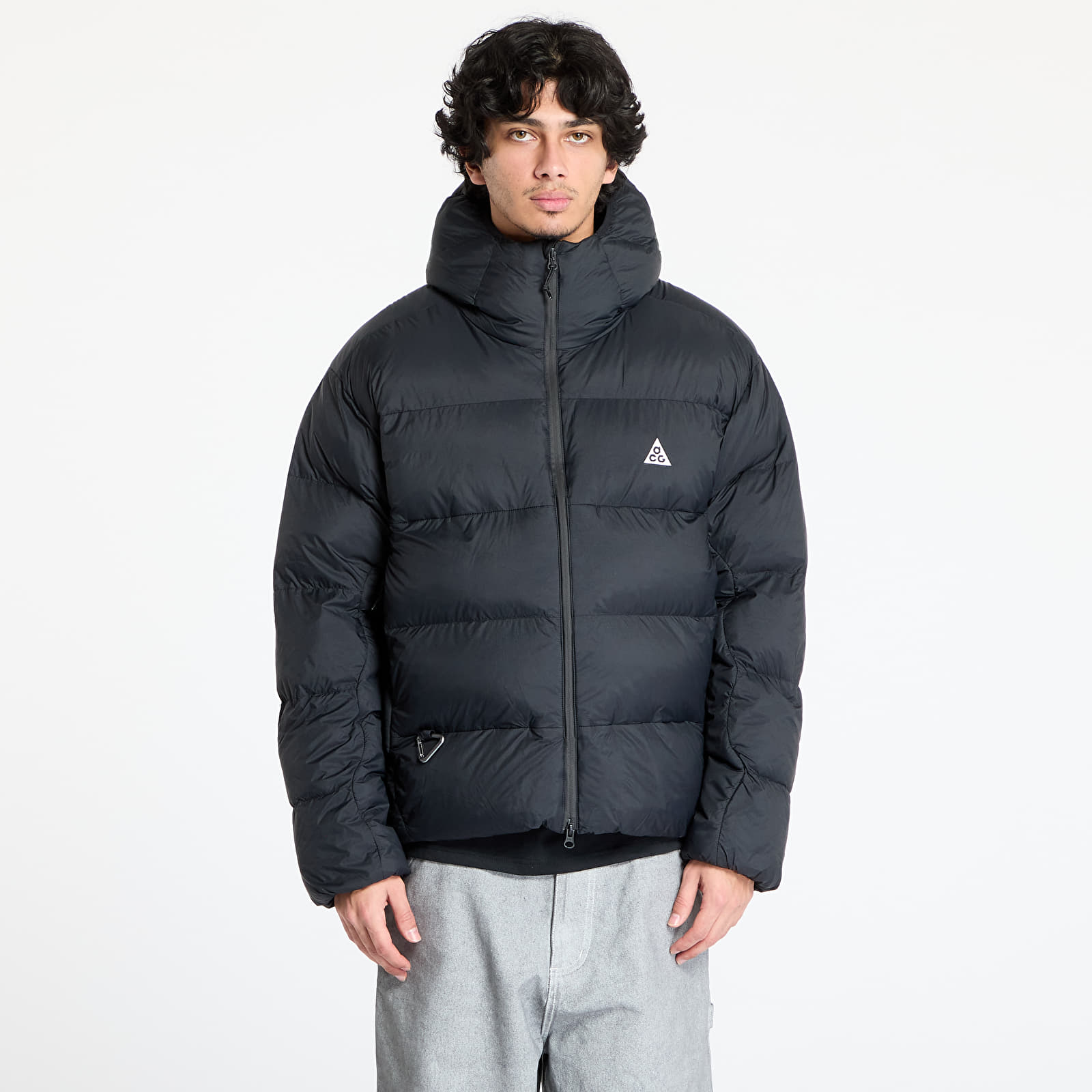 Meeste jakid Nike ACG "Lunar Lake" Puffer Men's Therma-FIT ADV Loose Hooded Jacket Black/ Black/ Summit White