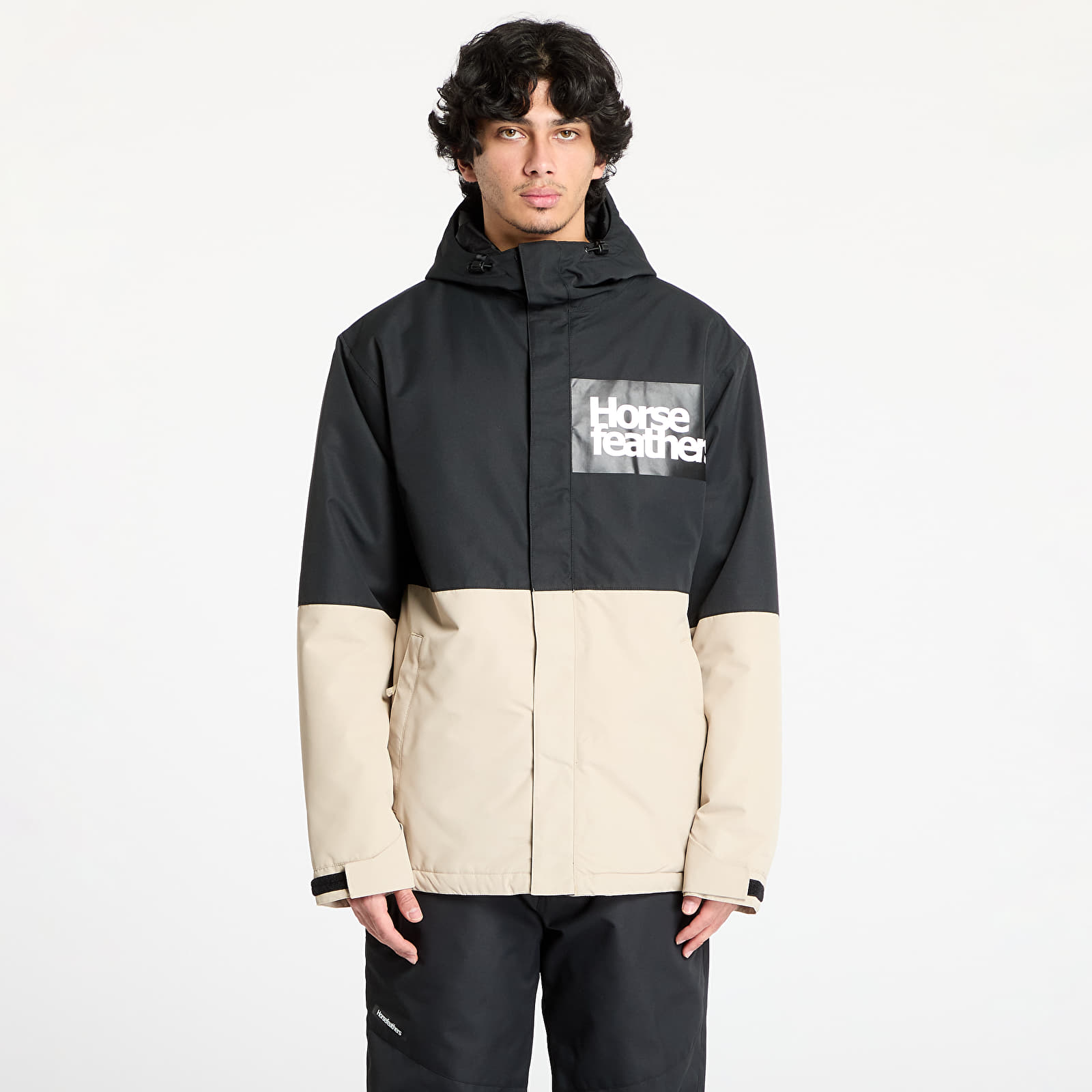 Dzsekik Horsefeathers Citadel Jacket Black/ Mojave