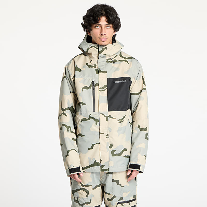Jas Horsefeathers Track Jacket Desert Camo