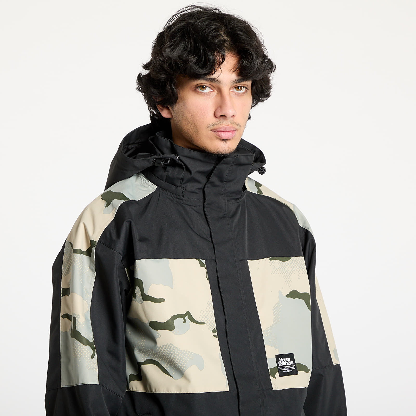 Herenjassen Horsefeathers Envoy Jacket Desert Camo/ Black