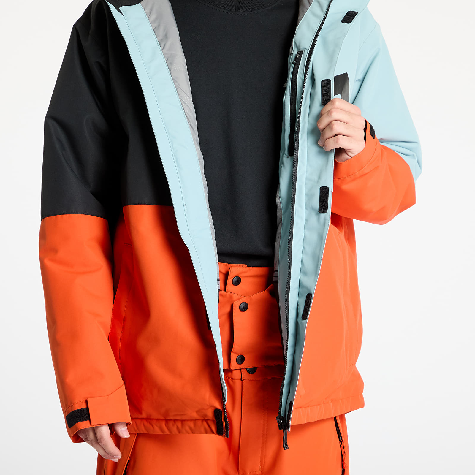 Dzsekik Horsefeathers Citadel Jacket Blue Haze/ Red Clay
