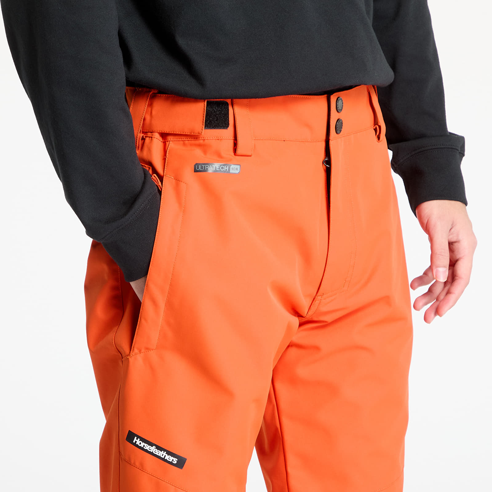 Pantaloni Horsefeathers Orca Pants Red Clay - 1 | YEO