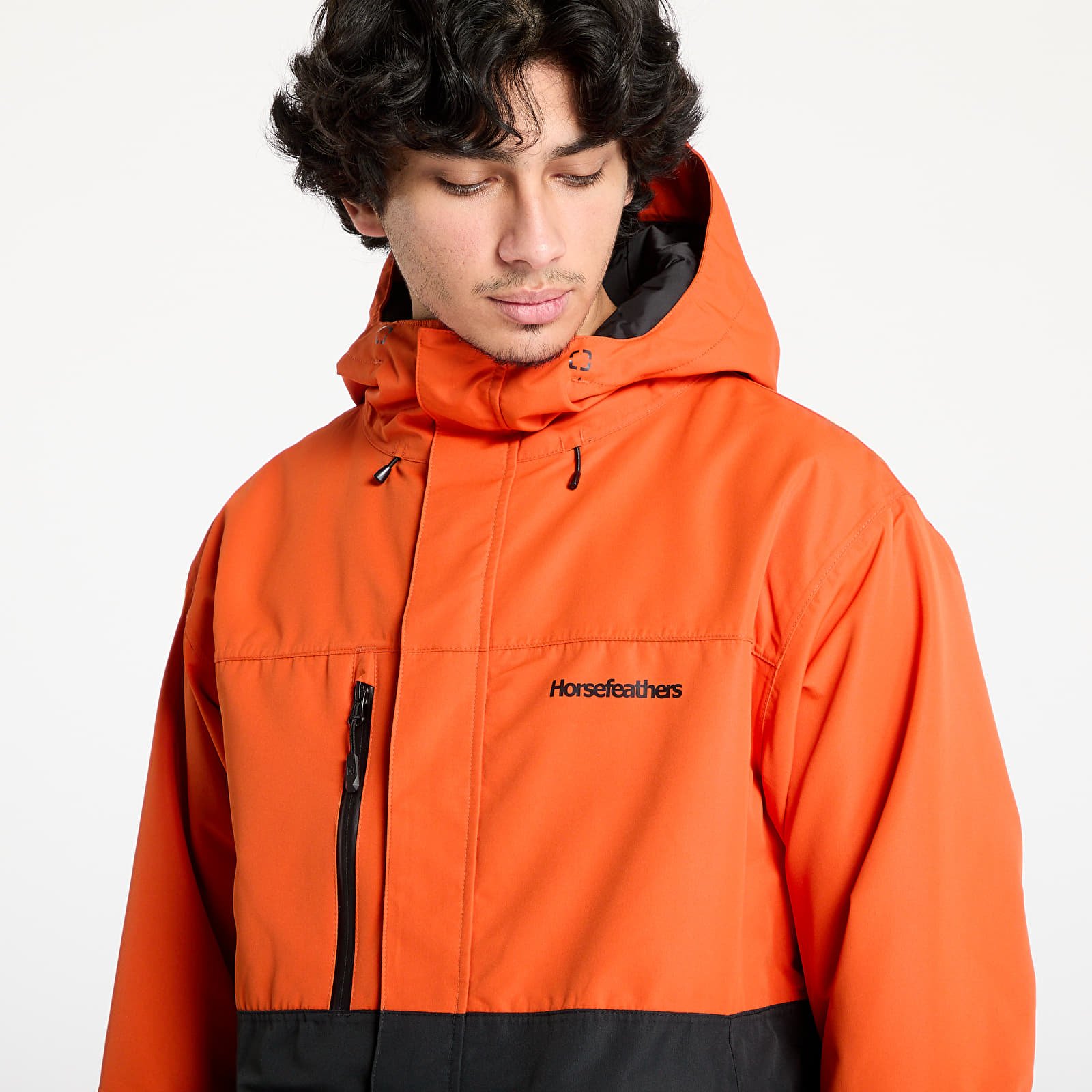 Dzsekik Horsefeathers Track Jacket Red Clay/ Black