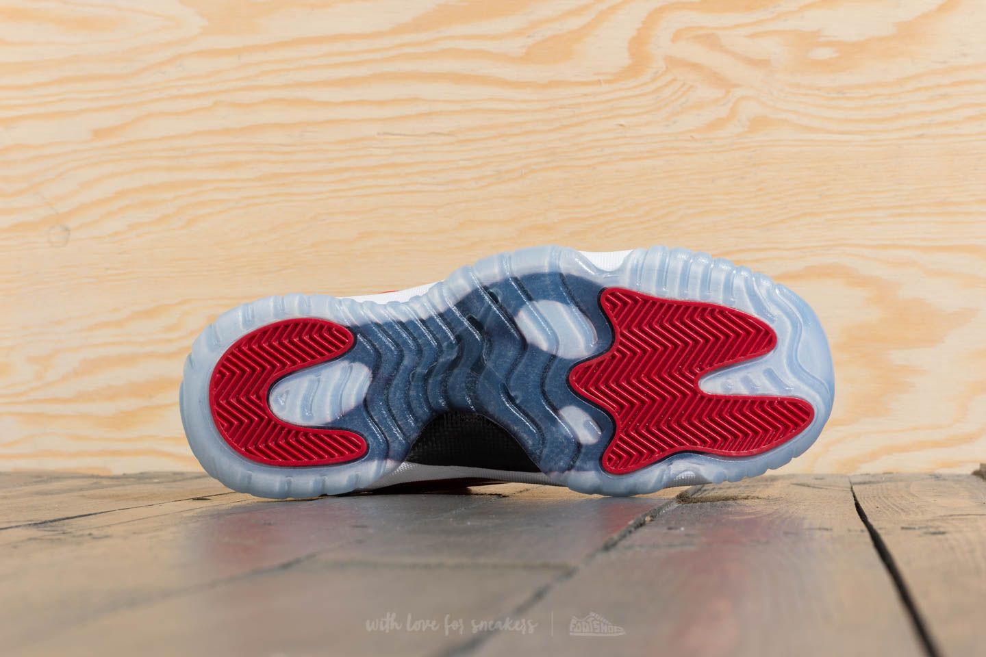Sko til kvinder Air Jordan 11 Retro BG Gym Red/ Black-White