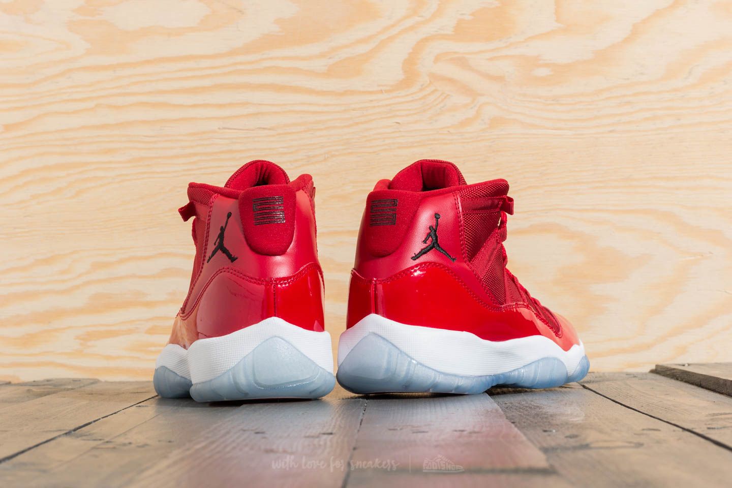Sko til kvinder Air Jordan 11 Retro BG Gym Red/ Black-White