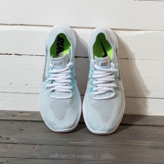 Women s shoes Nike Wmns Free Run Flyknit 2017 Pure Platinum Metallic Silver Footshop