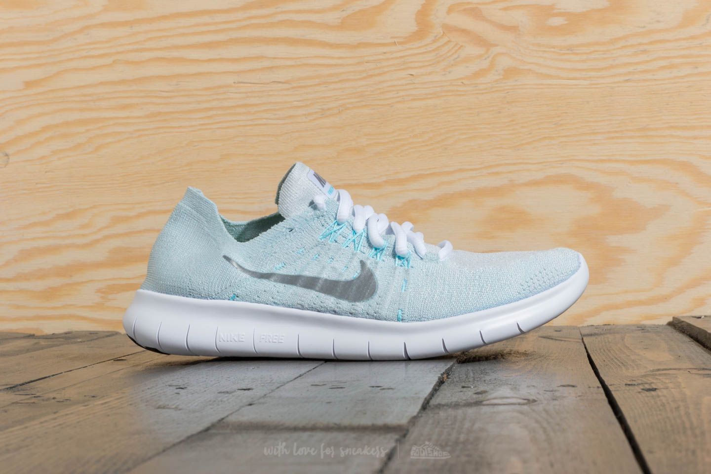 Nike Flyknit Free Run Light Blue Nike Free RN Flyknit Blue Lagoon