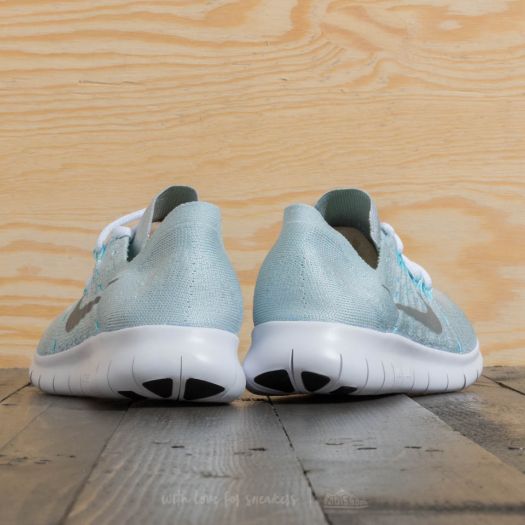 Women s shoes Nike Wmns Free Run Flyknit 2017 Pure Platinum Metallic Silver Footshop