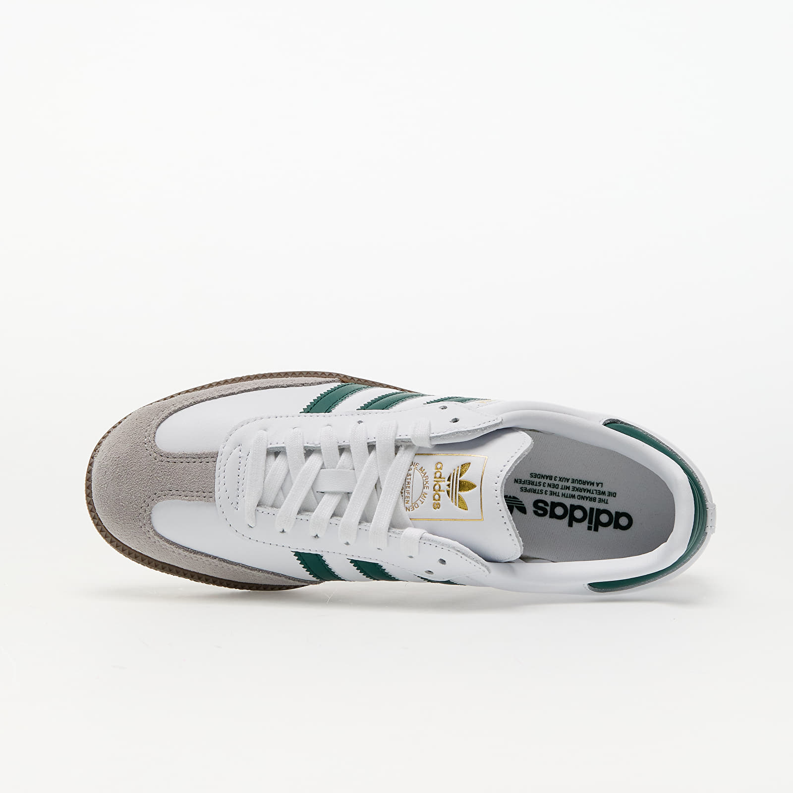 Pánské tenisky a boty adidas Samba Og Ftwr White/ Collegiate Green/ Clear Granite