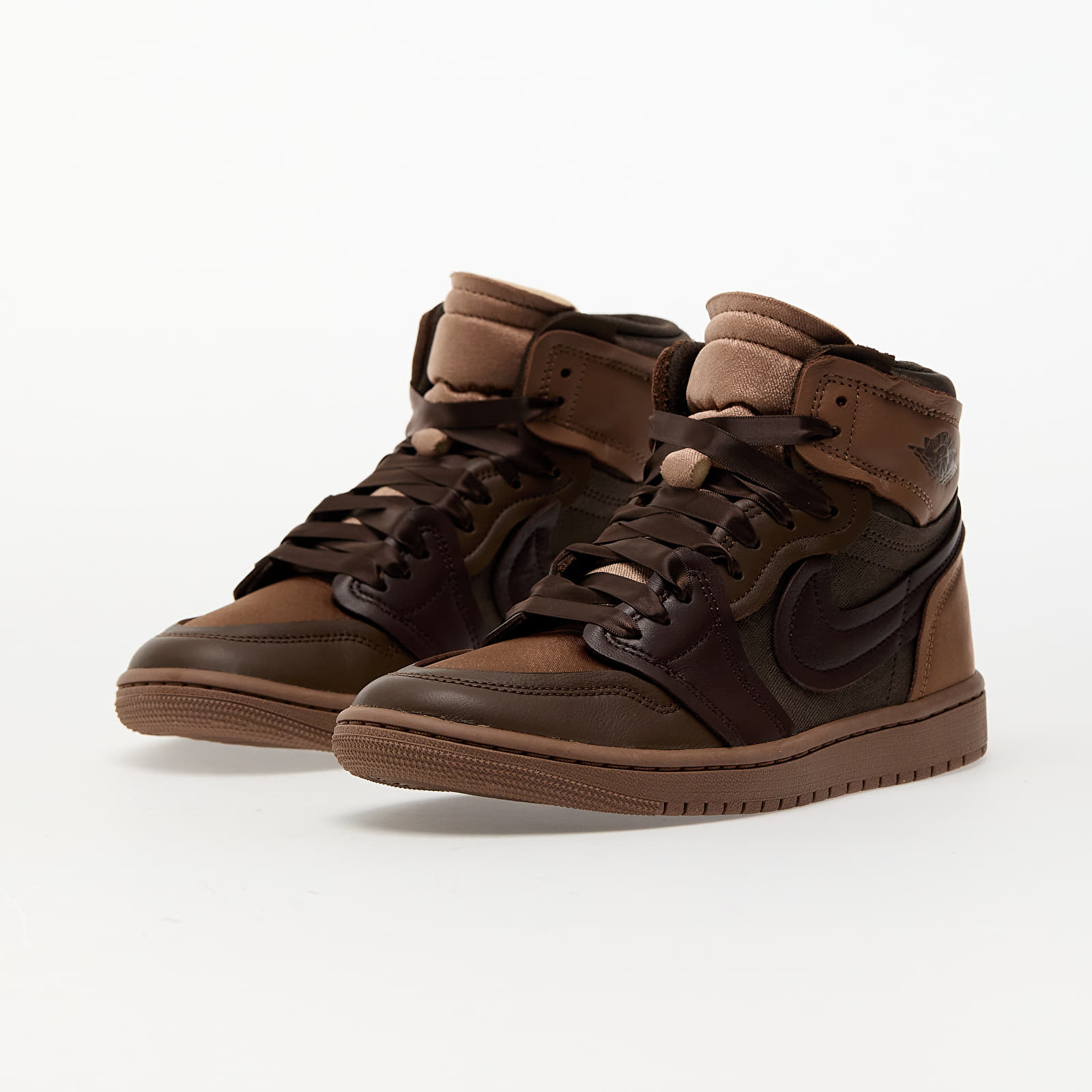 Frauen Air Jordan 1 High Method of Make Archaeo Brown/ Earth-Cacao Wow