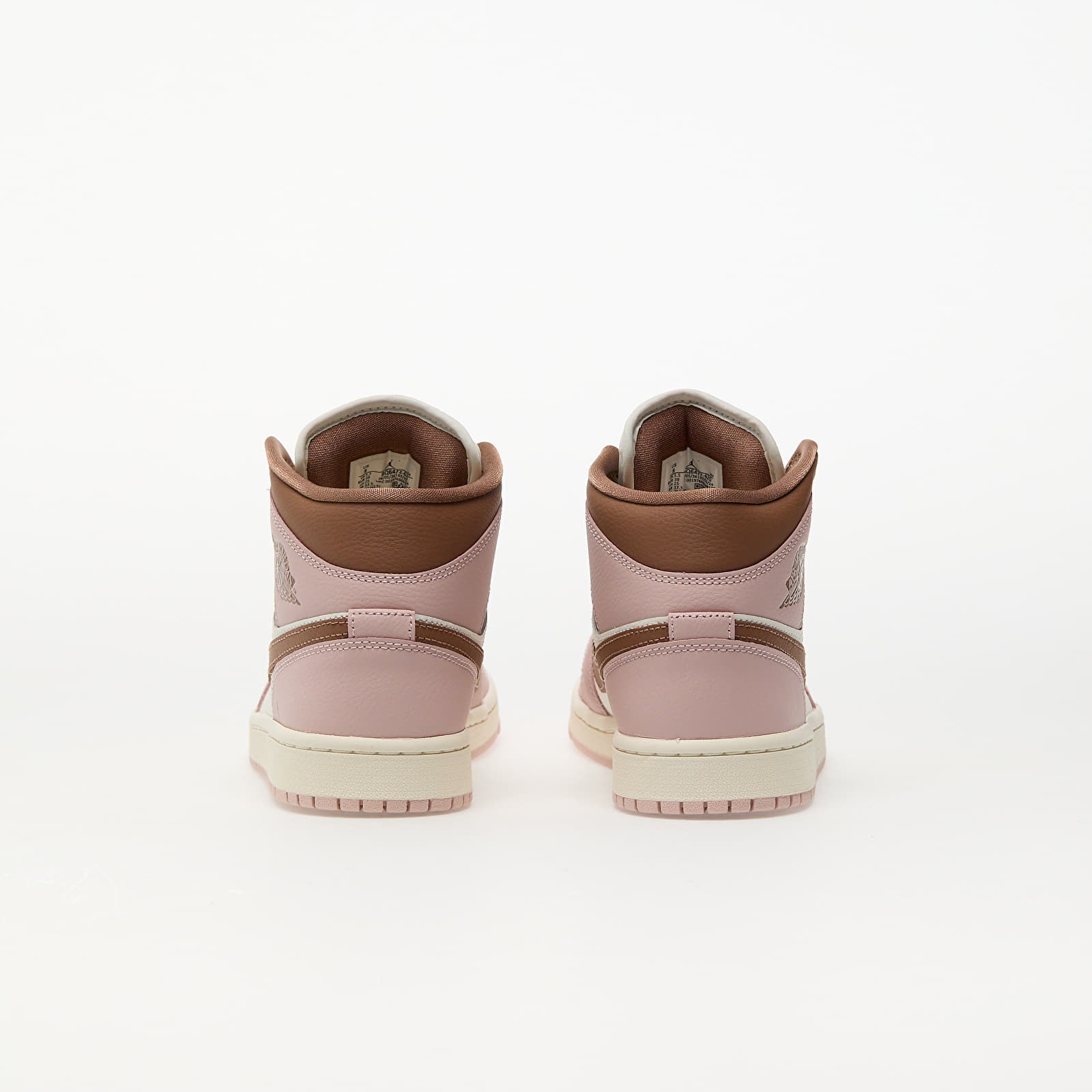Női cipők Air Jordan 1 Mid Pink Oxford/ Archaeo Brown-Sail