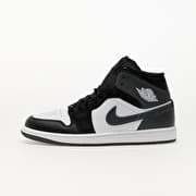 Air Jordan 1 Mid Black/ Iron Grey-White
