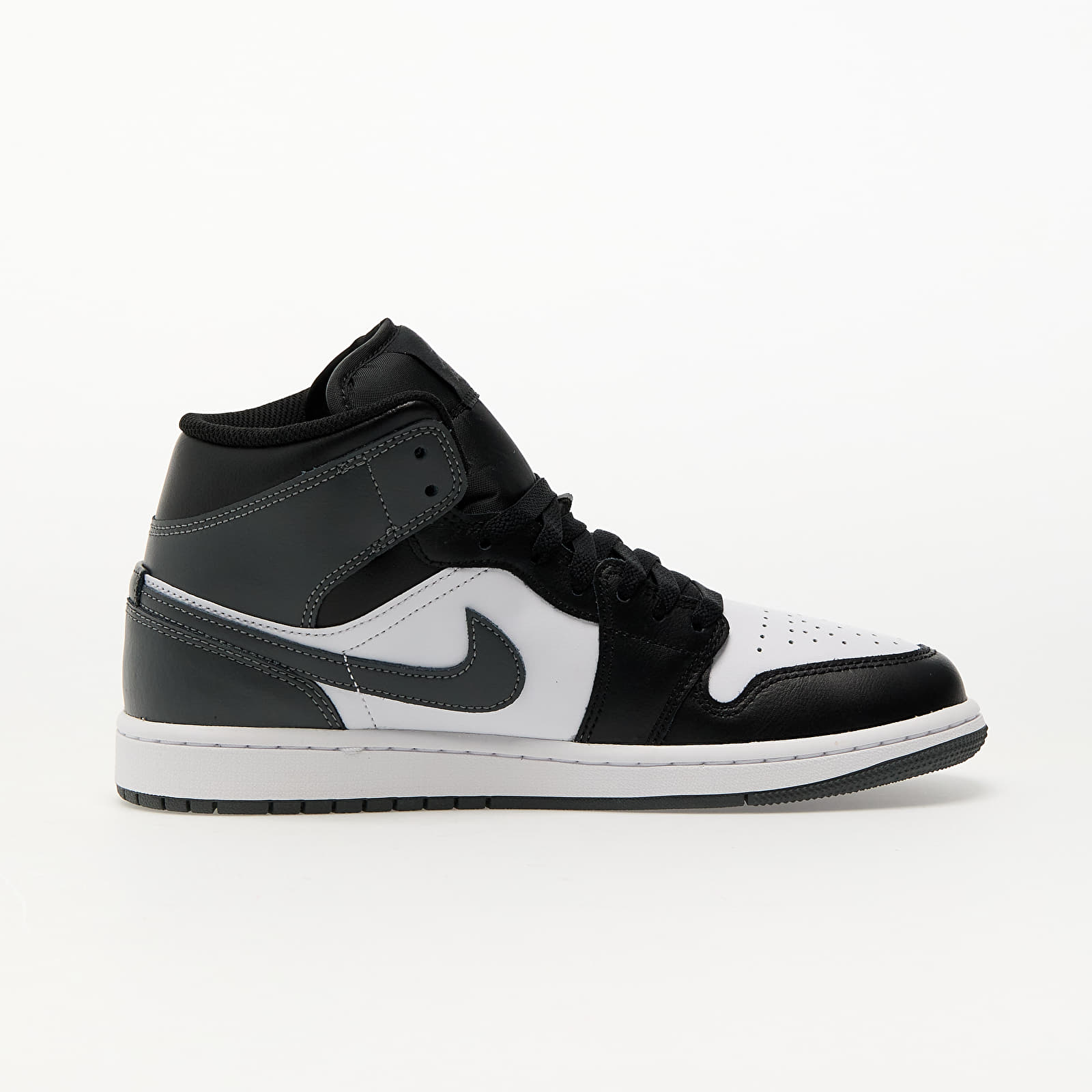 Herren Sneaker und Schuhe Air Jordan 1 Mid Black/ Iron Grey-White