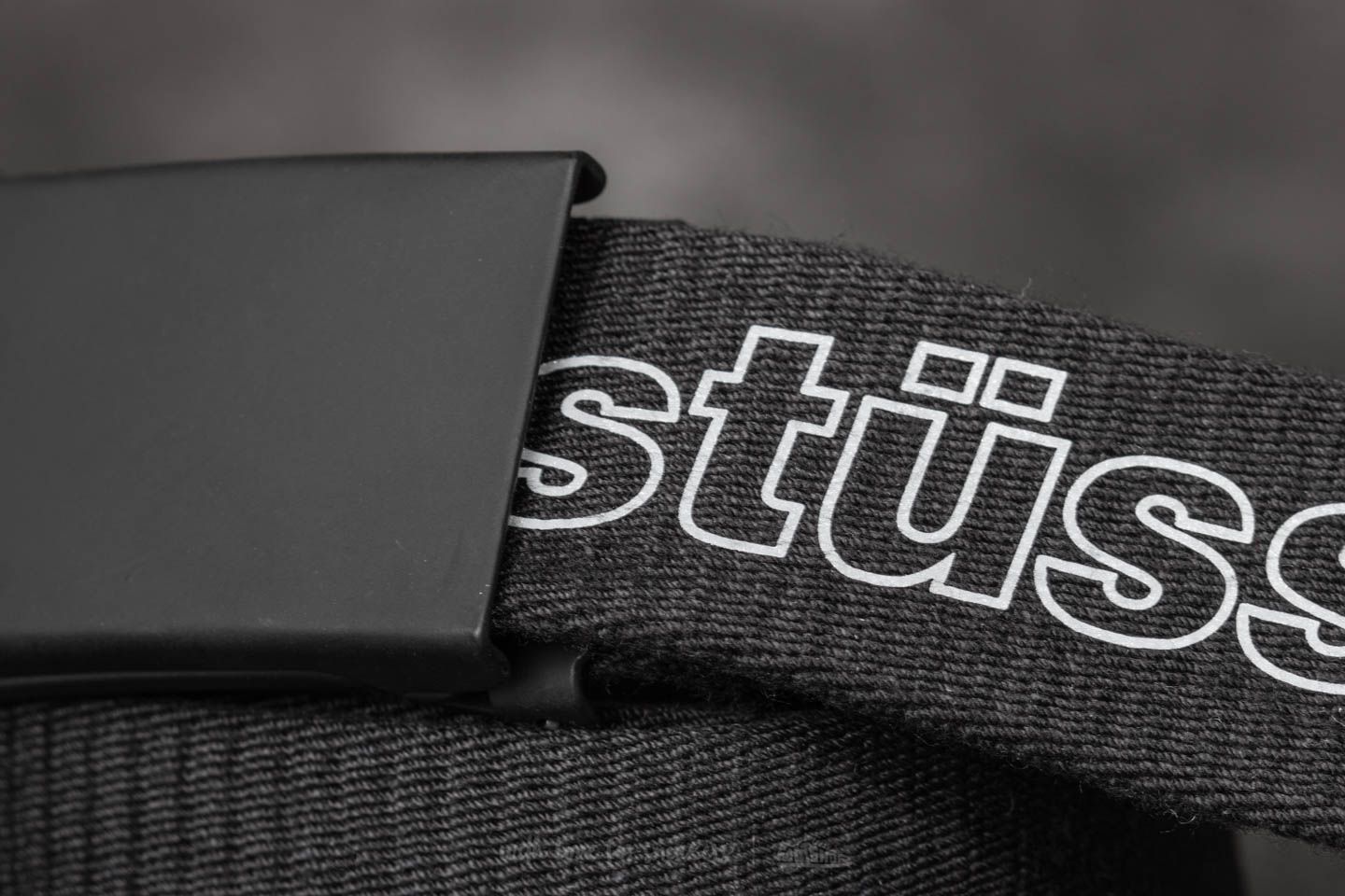 adidas Performance Stüssy Reflective Printed Web Belt Black