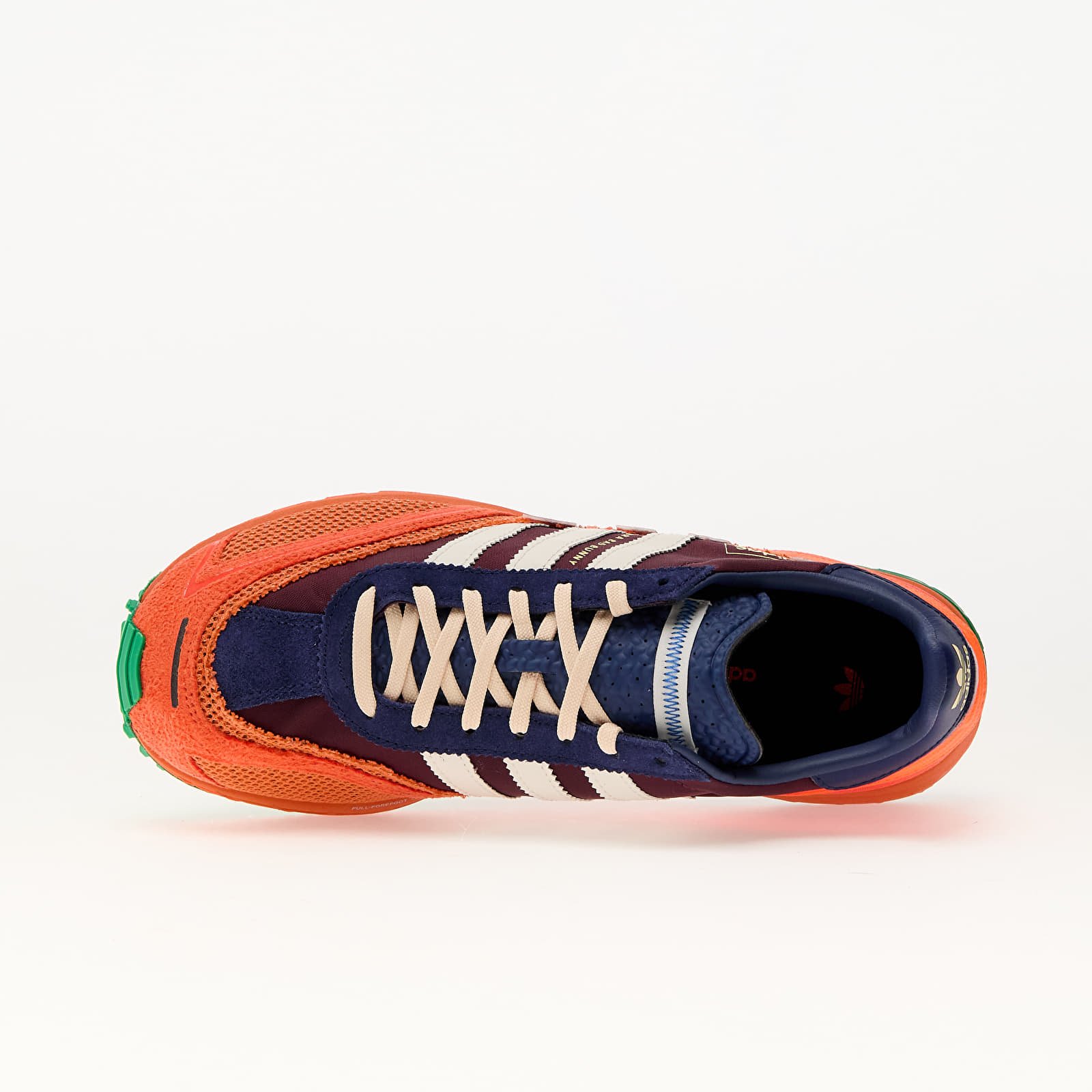 Buty męskie adidas x Bad Bunny Adizero SL 72 Maroon/ Chalk White/ Semi Solar Red