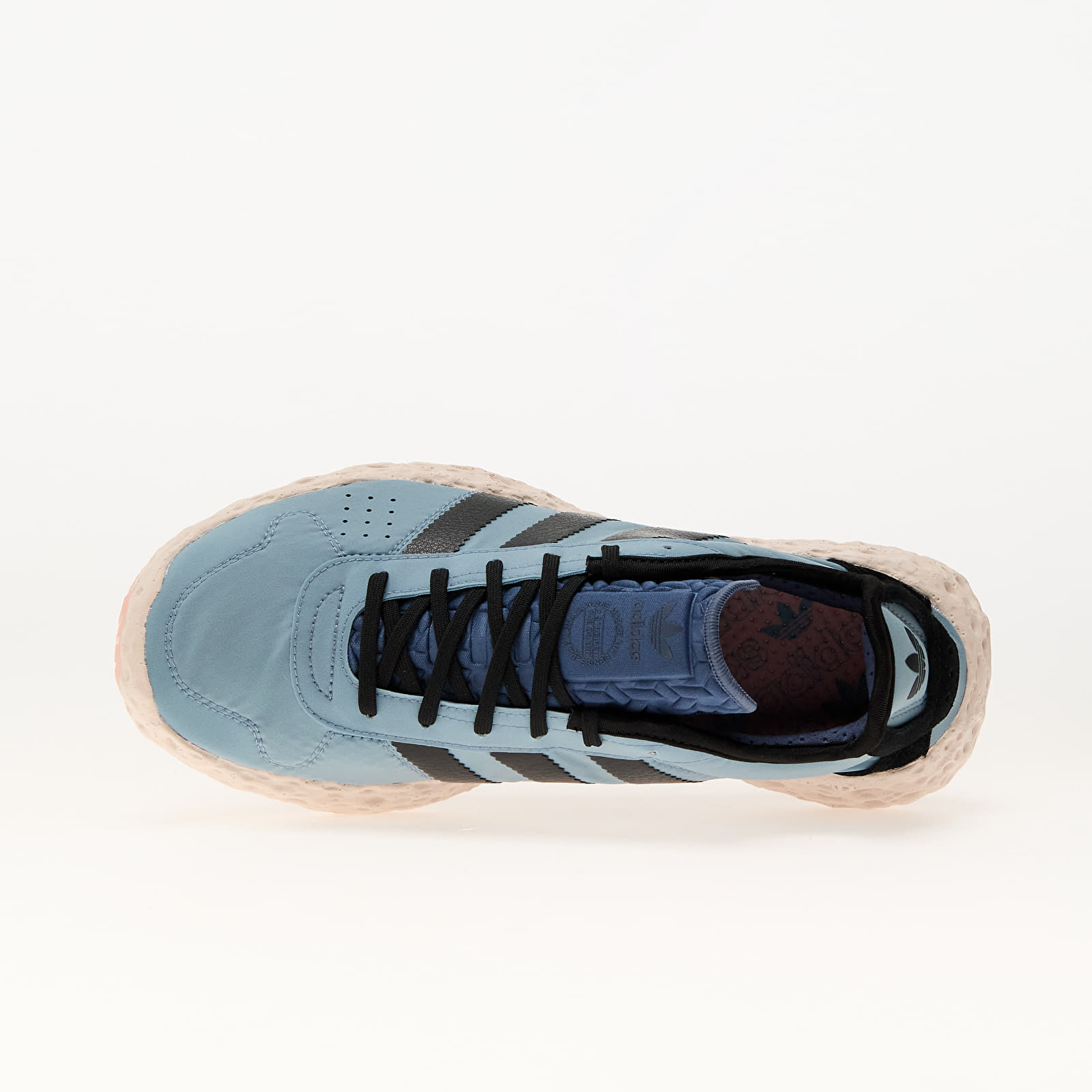 Pánske tenisky a topánky adidas Zponge Tactile Blue/ Core Black/ Wonder Mauve