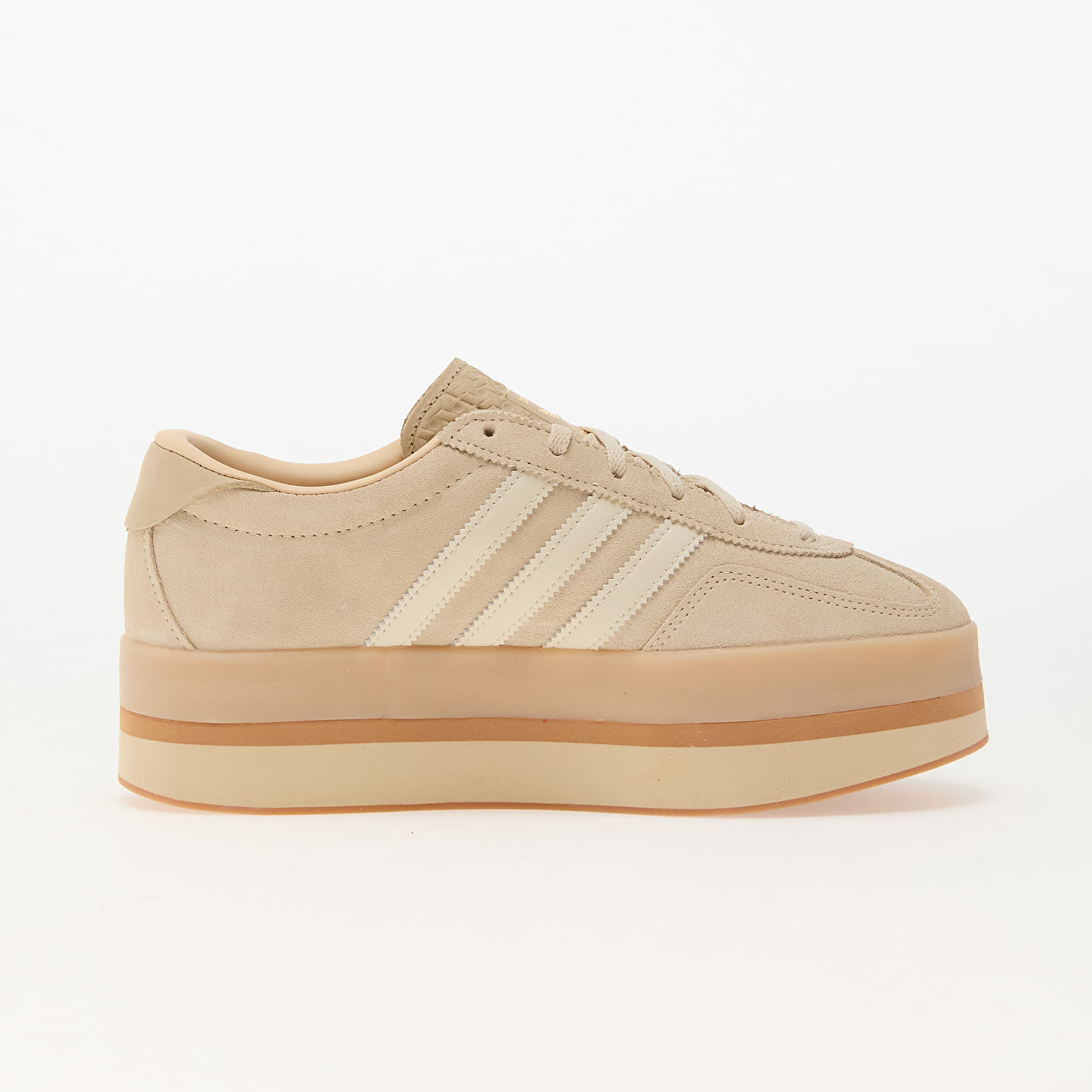 Női cipők adidas Gazelle Stack W Sand Strata/ Gum 3/ Cream White