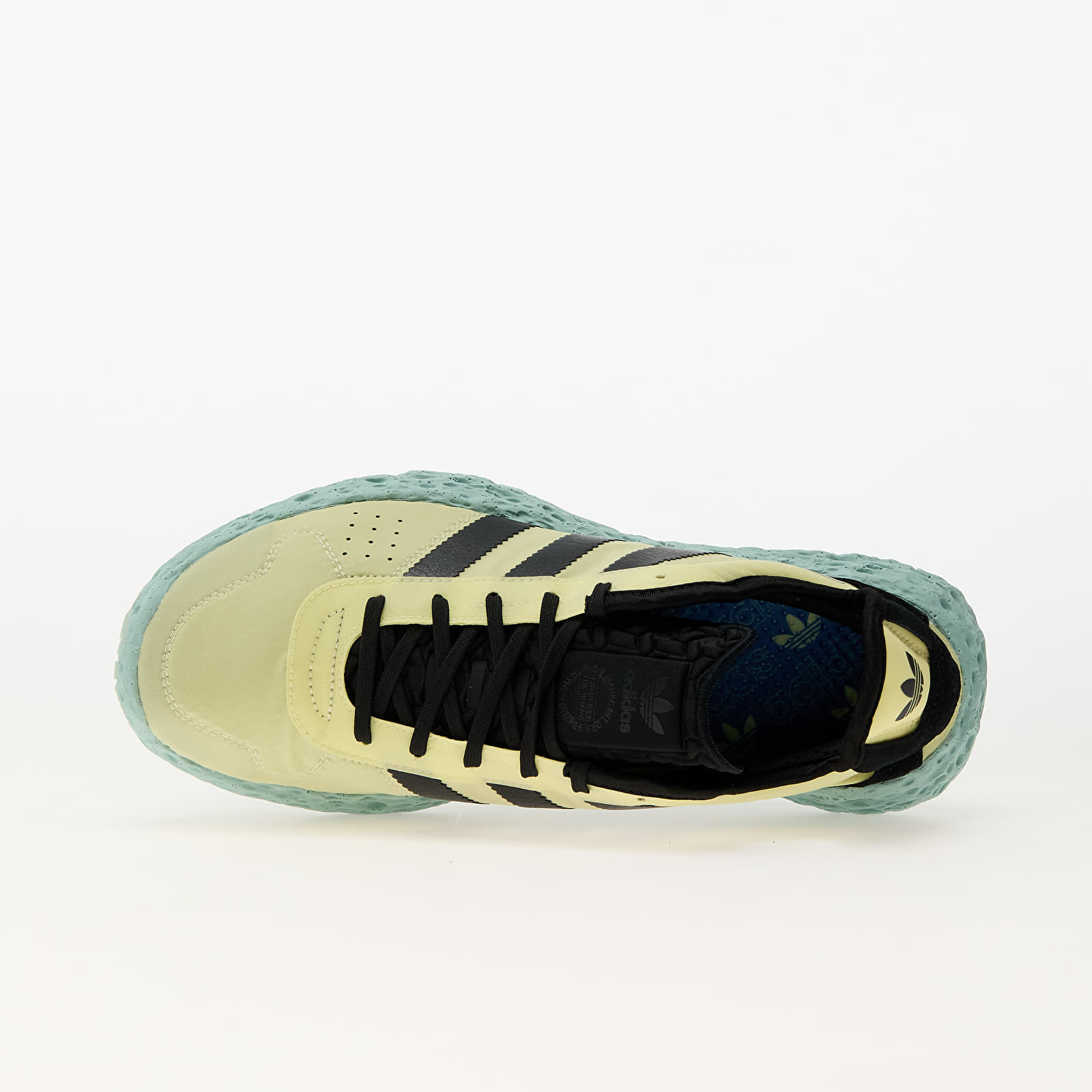 Încălțăminte și sneakerși pentru bărbați adidas Zponge Ice Yellow/ Core Black/ Focus Blue