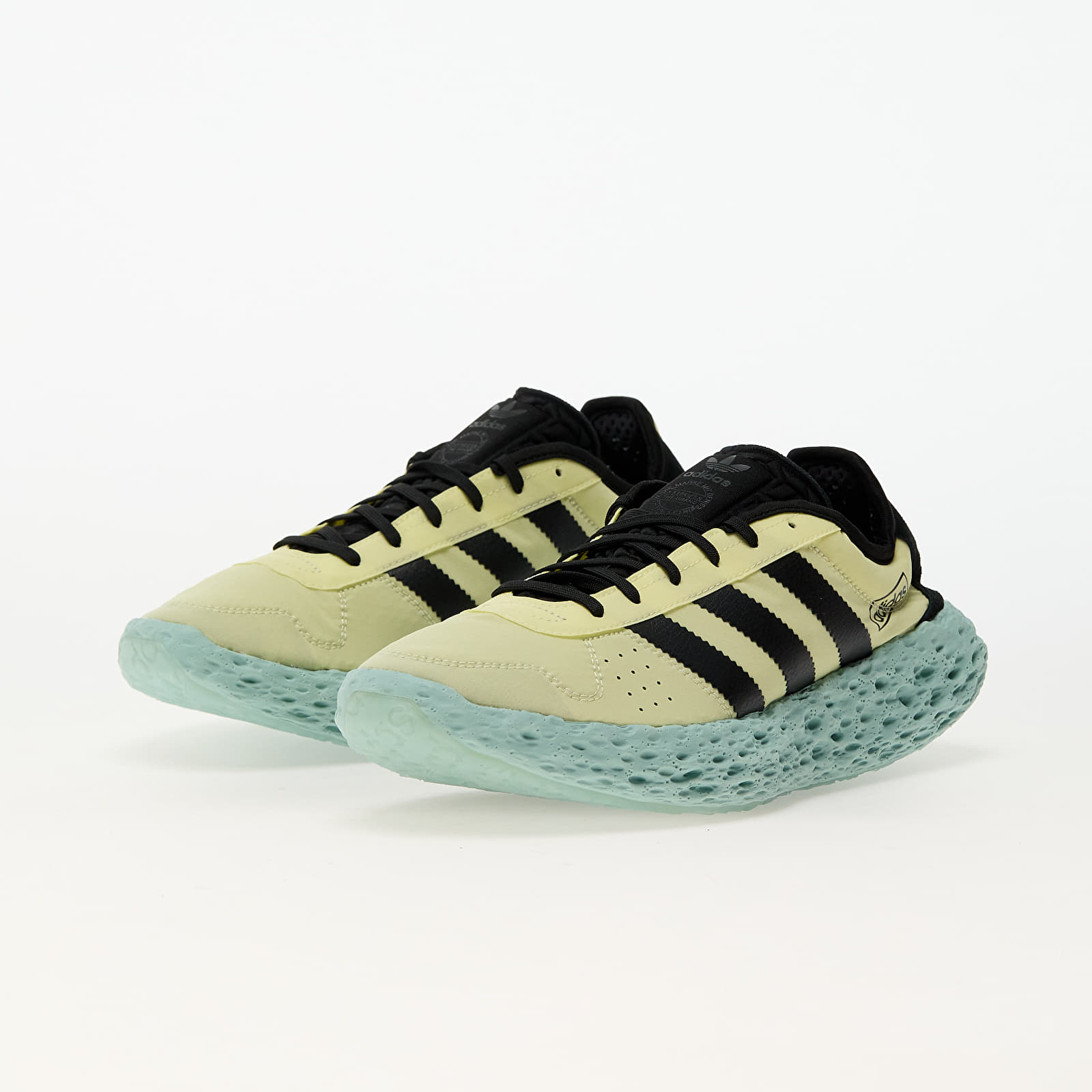 Men's shoes adidas Zponge Ice Yellow/ Core Black/ Focus Blue
