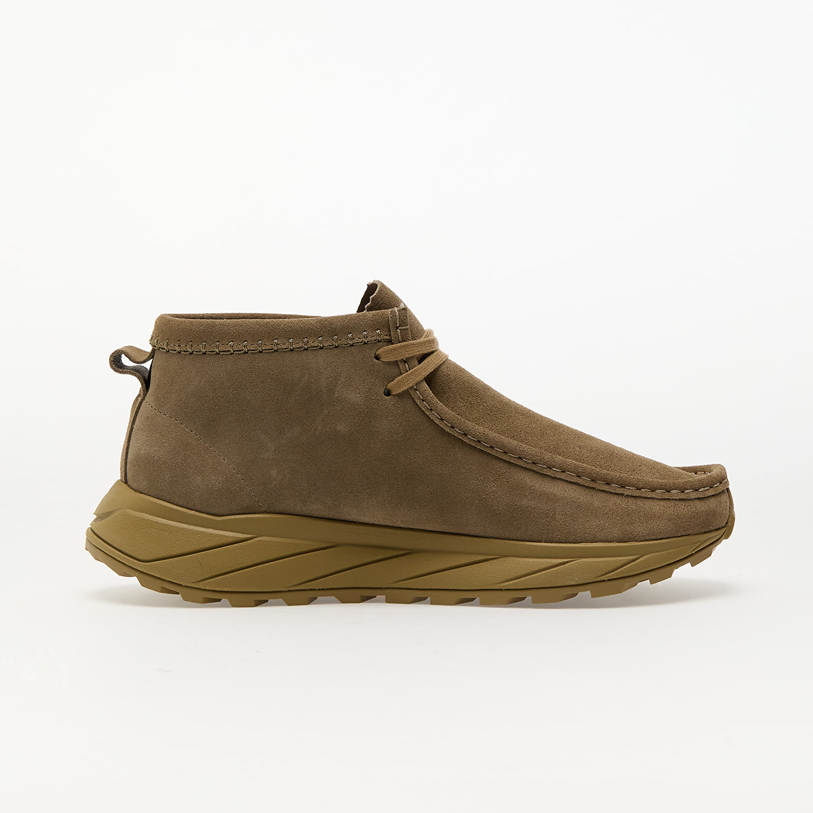 Pánské tenisky a boty Clarks Originals Wallabee Eden Dark Sand Suede