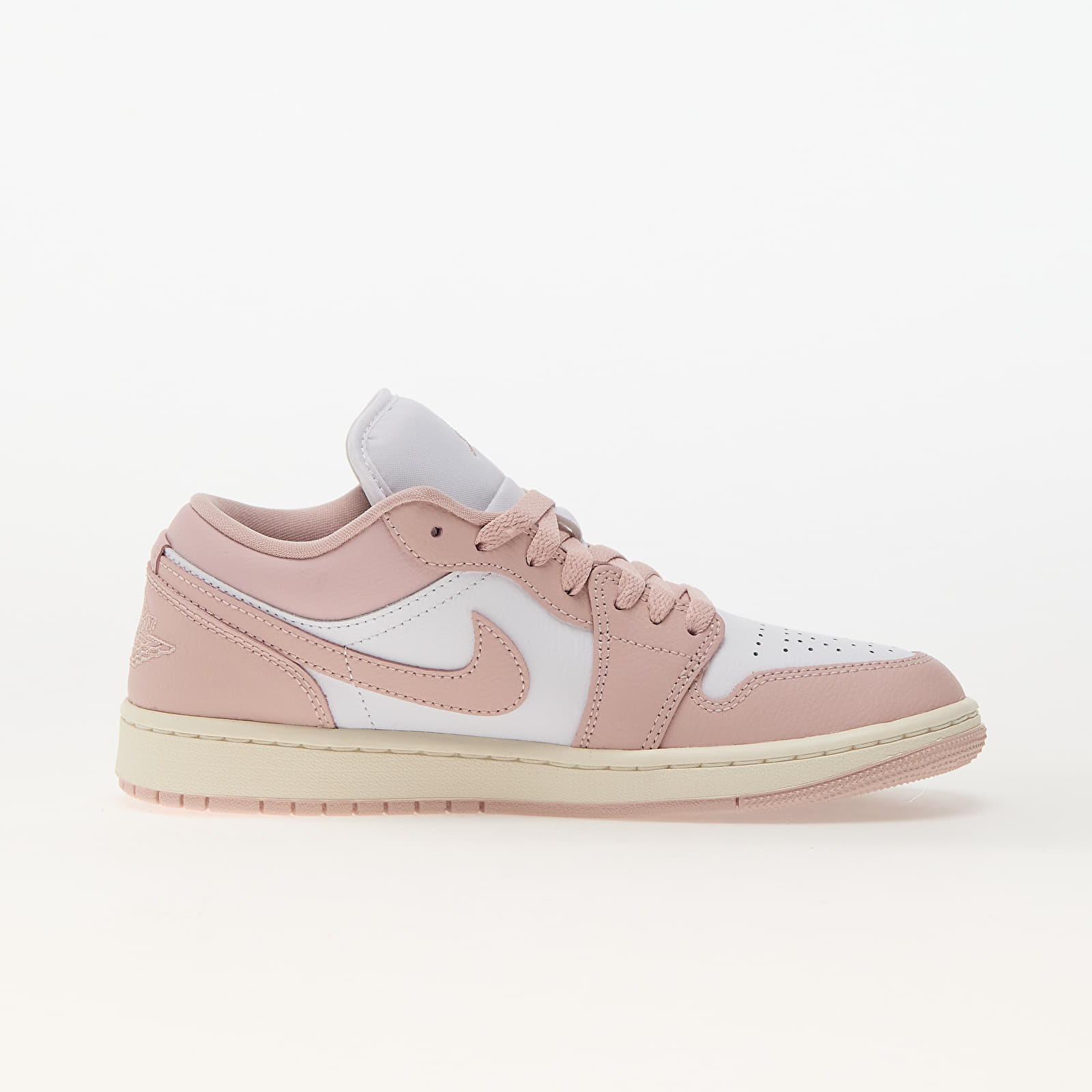 Dámske topánky a tenisky Air Jordan 1 Low White/ Pink Oxford-Sail