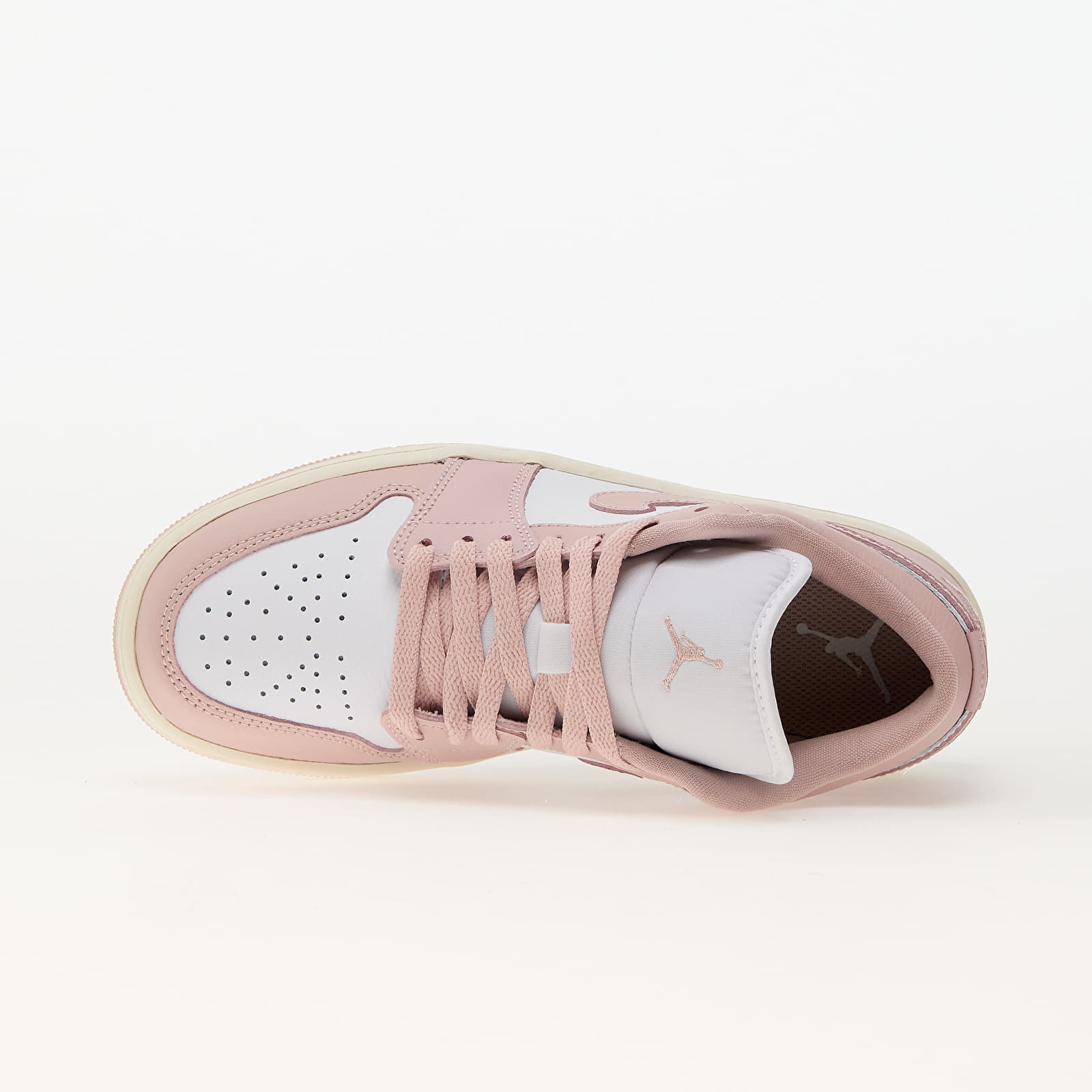 Dámske topánky a tenisky Air Jordan 1 Low White/ Pink Oxford-Sail