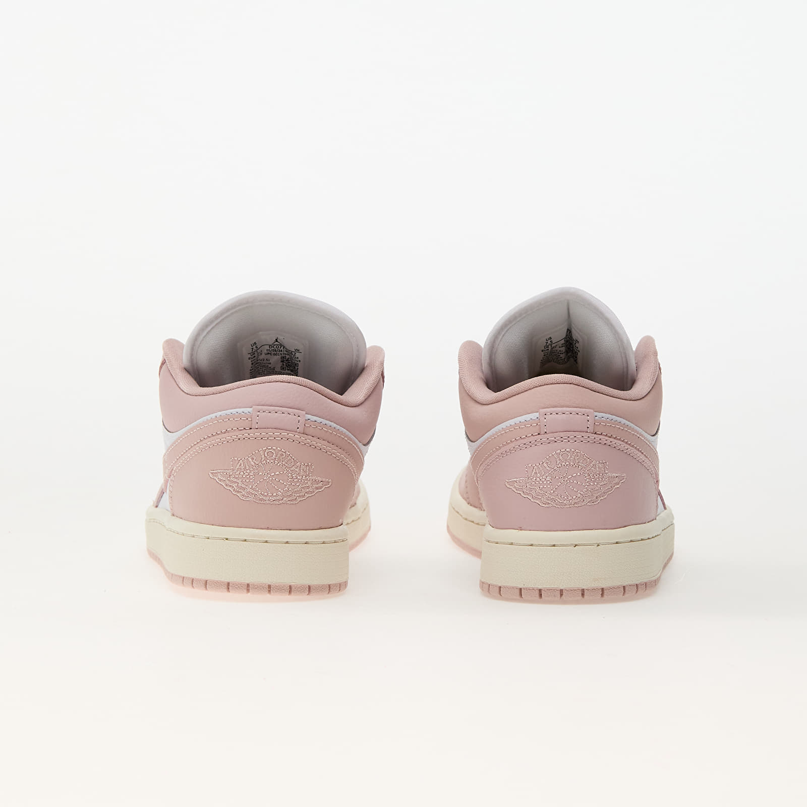 Dámske topánky a tenisky Air Jordan 1 Low White/ Pink Oxford-Sail