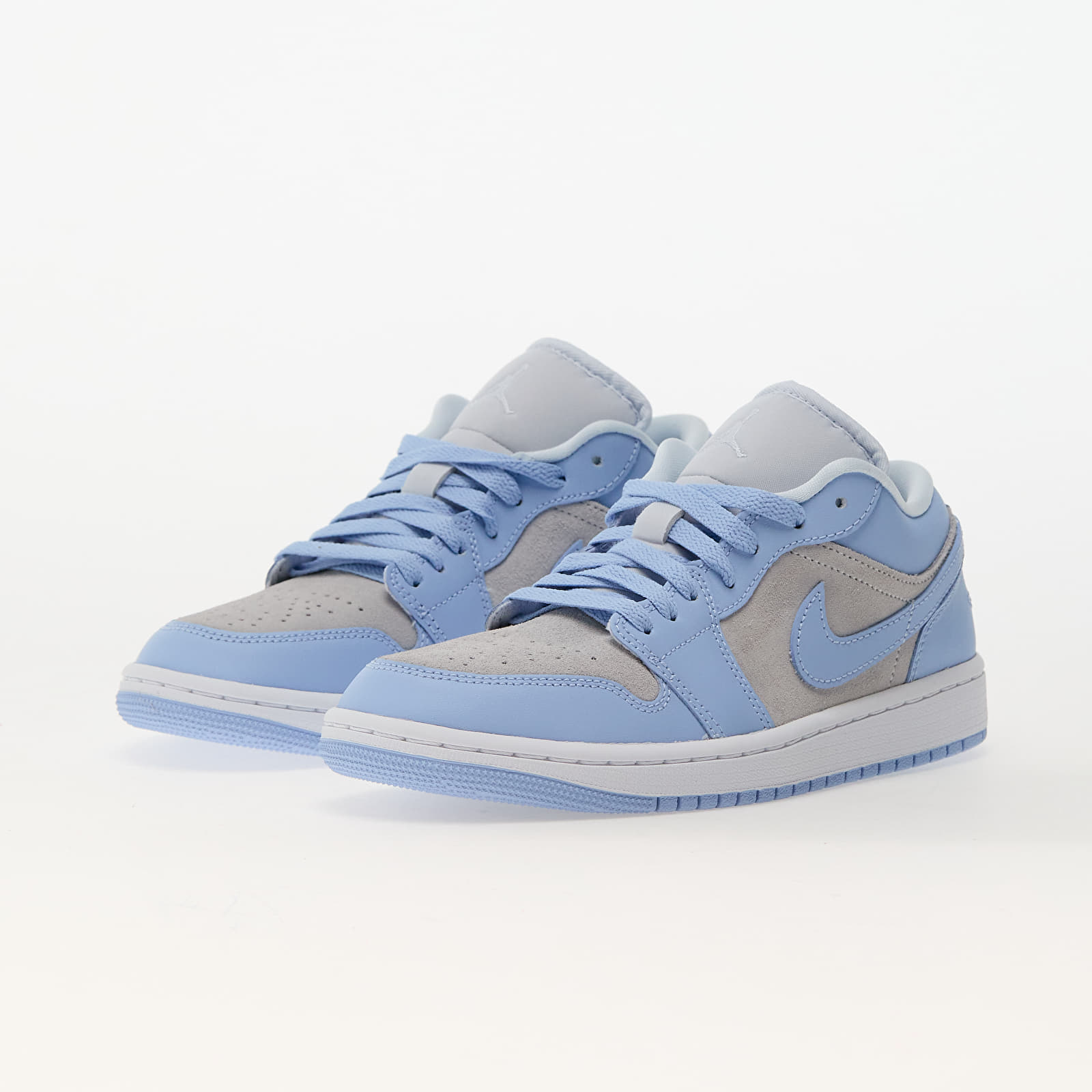 Women's shoes Air Jordan 1 Low Football Grey/ Aluminum-White