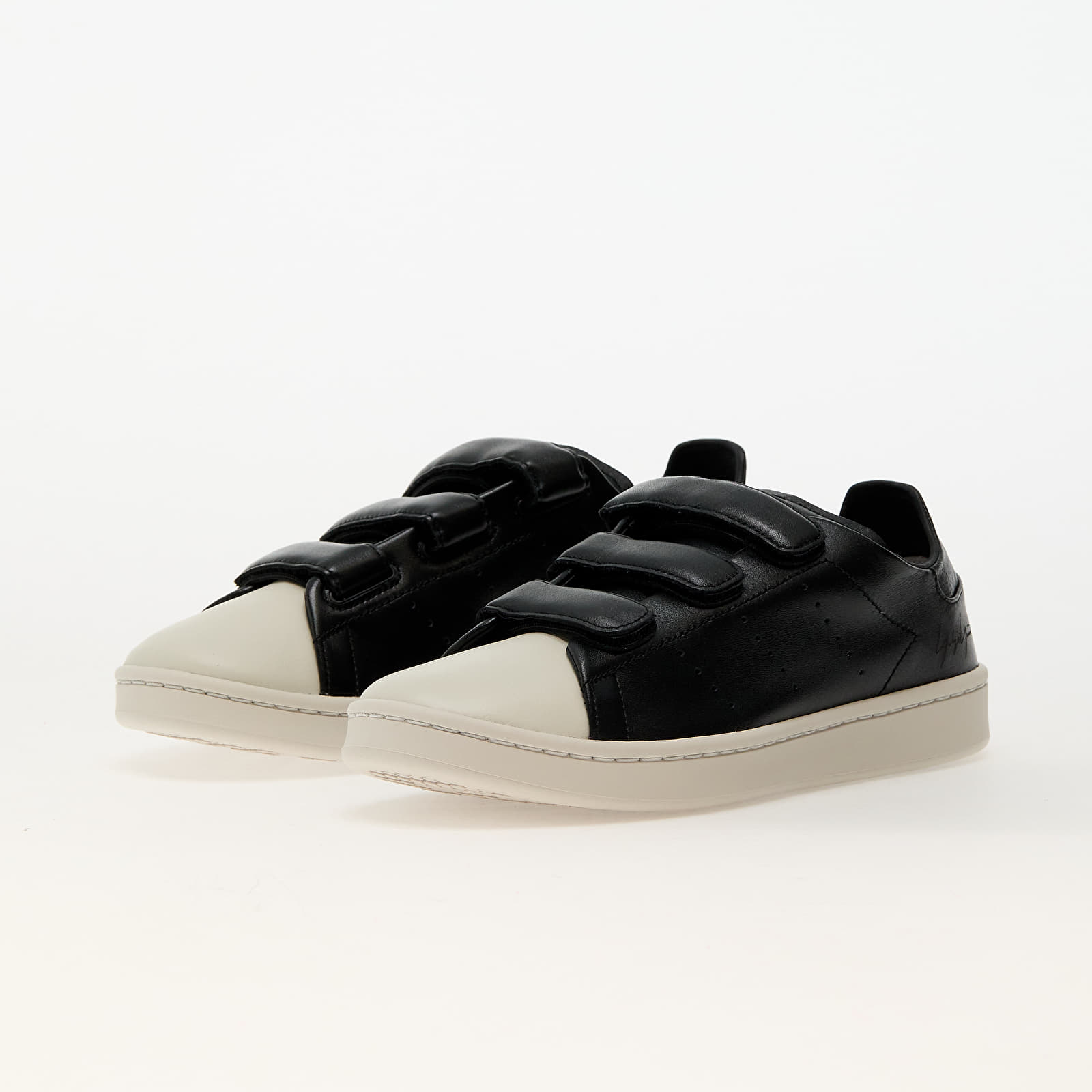 Férfi cipők Y-3 Stan Smith Velc Black/ Black/ Talc