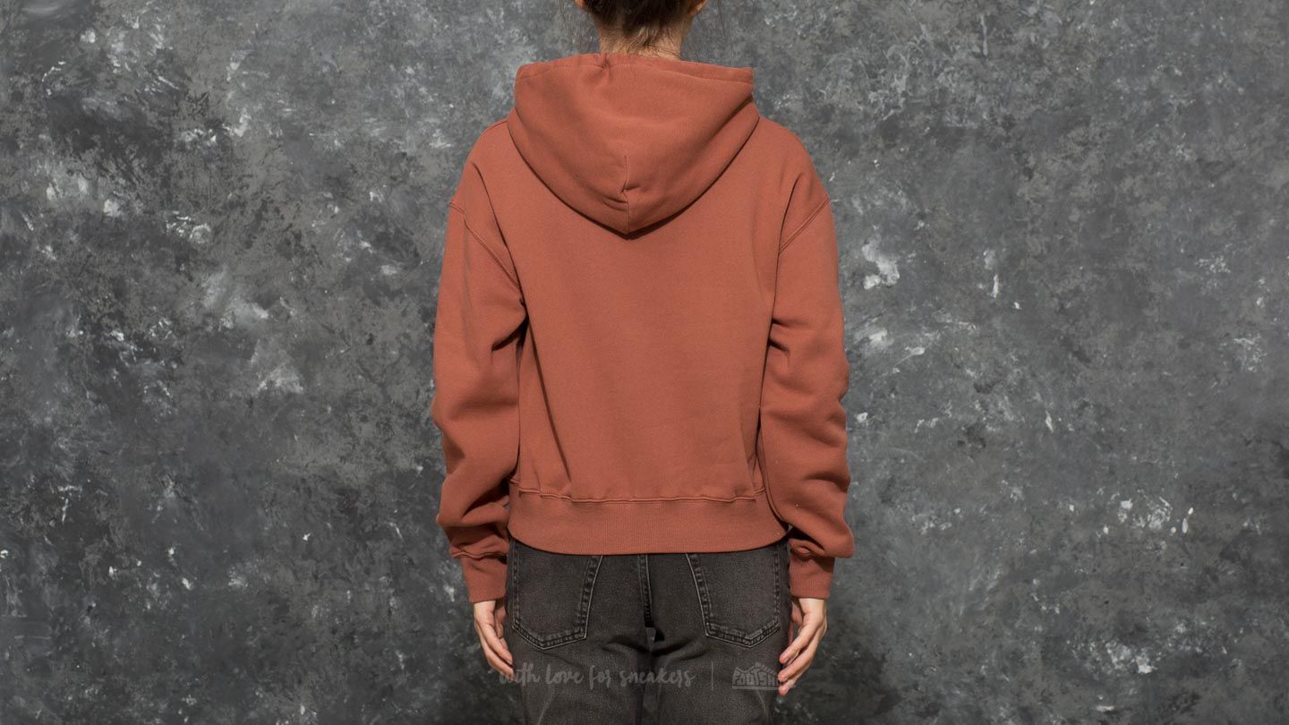 Sudaderas Stüssy Civil Cropped Hoodie Rust