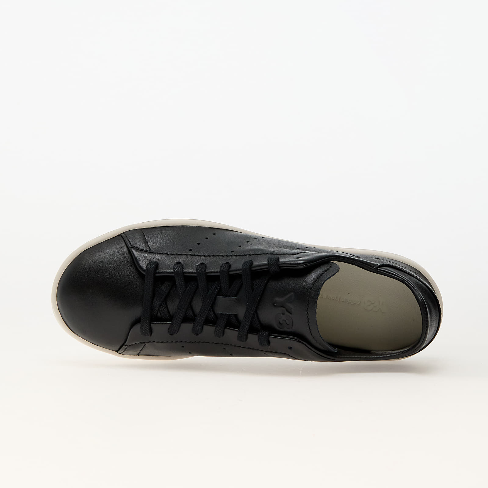 Sko til mænd Y-3 Stan Smith Talc/ Talc/ Black