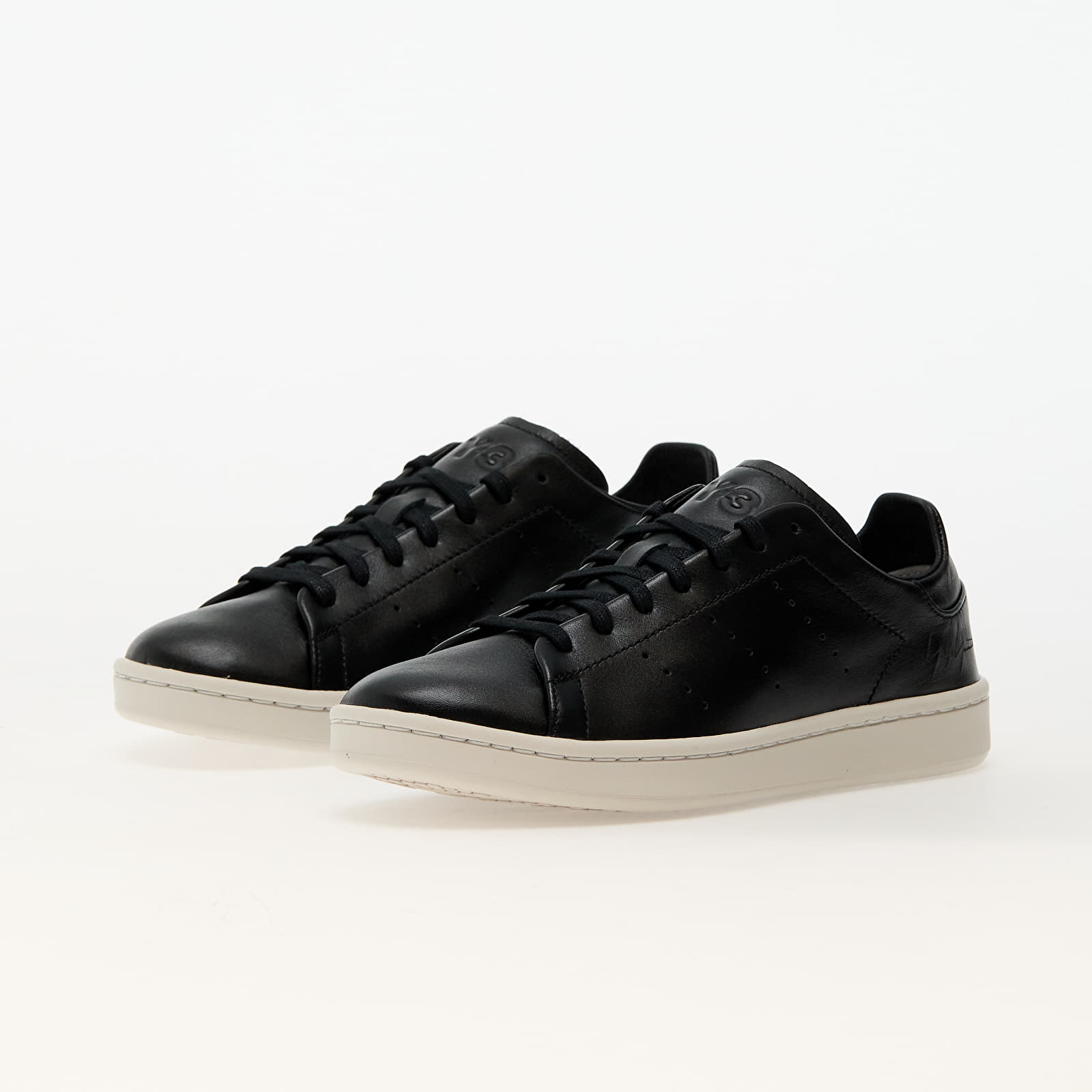 Sko til mænd Y-3 Stan Smith Talc/ Talc/ Black