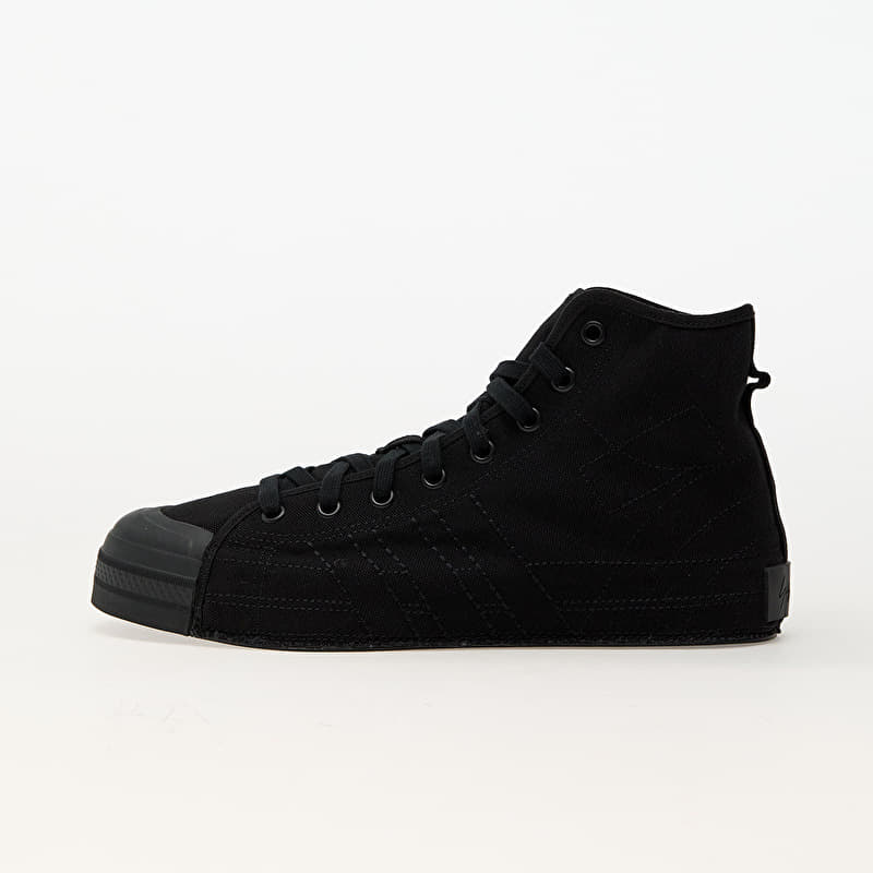 Y-3 Nizza Hi Black/ Black/ Black