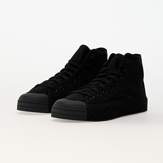 Мужская обувь Y-3 Nizza Hi Black/ Black/ Black (JS0594) | Footshop