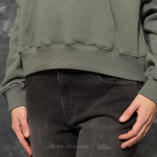 Hoodies and sweatshirts Stüssy Civil Cropped Hoodie Sage (218041