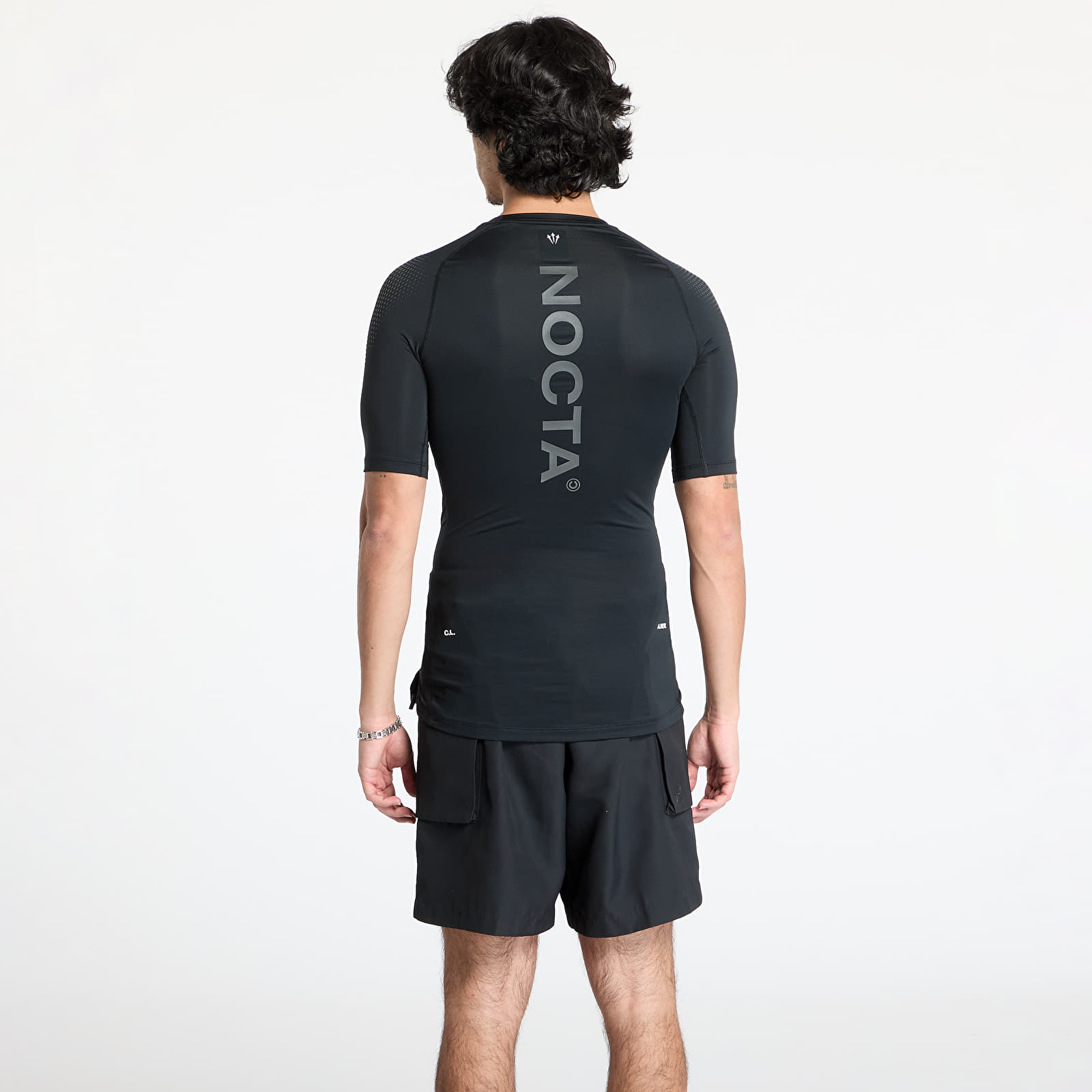 Magliette Nike x NOCTA Men's Short-Sleeve Base Layer Basketball Top Black/ White/ Anthracite