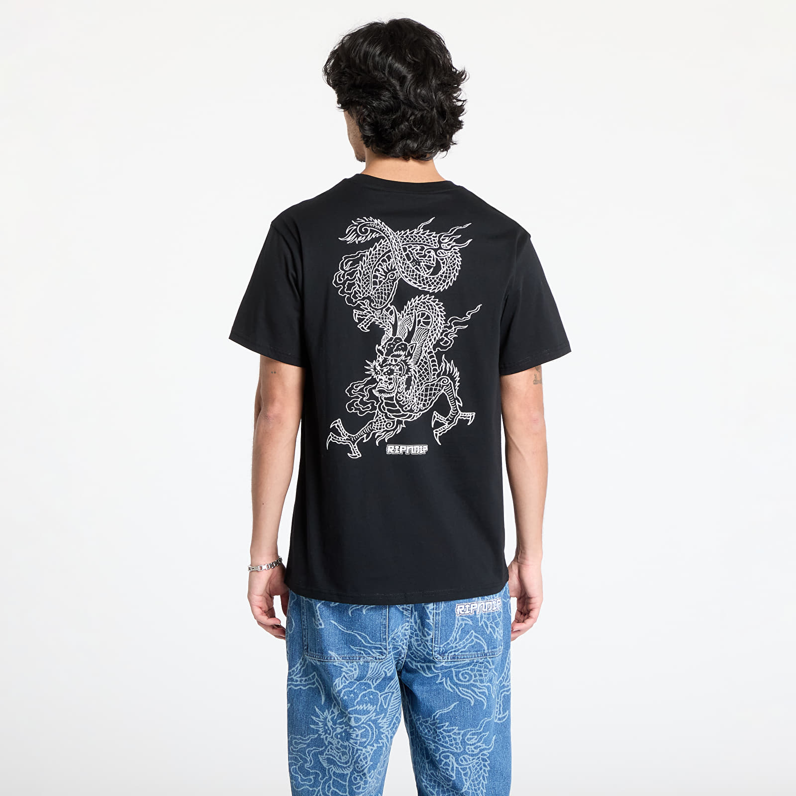 Pólók RIPNDIP Haku Tee Black