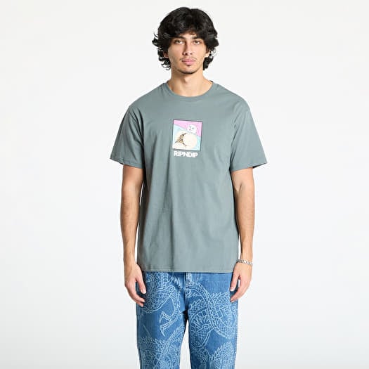 T-shirt RIPNDIP Peaches And Nerm Tee Charcoal