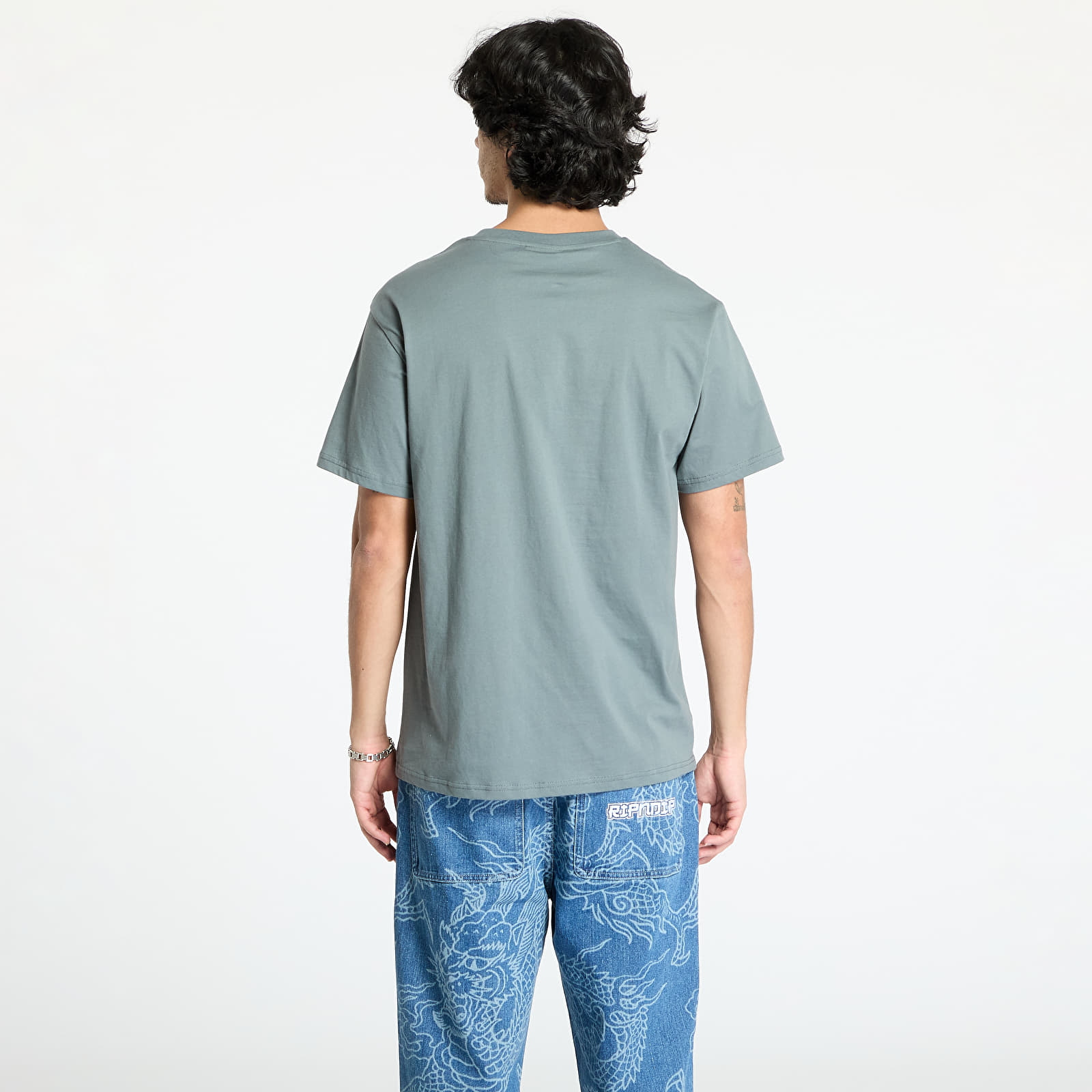 Pólók RIPNDIP Peaches And Nerm Tee Charcoal