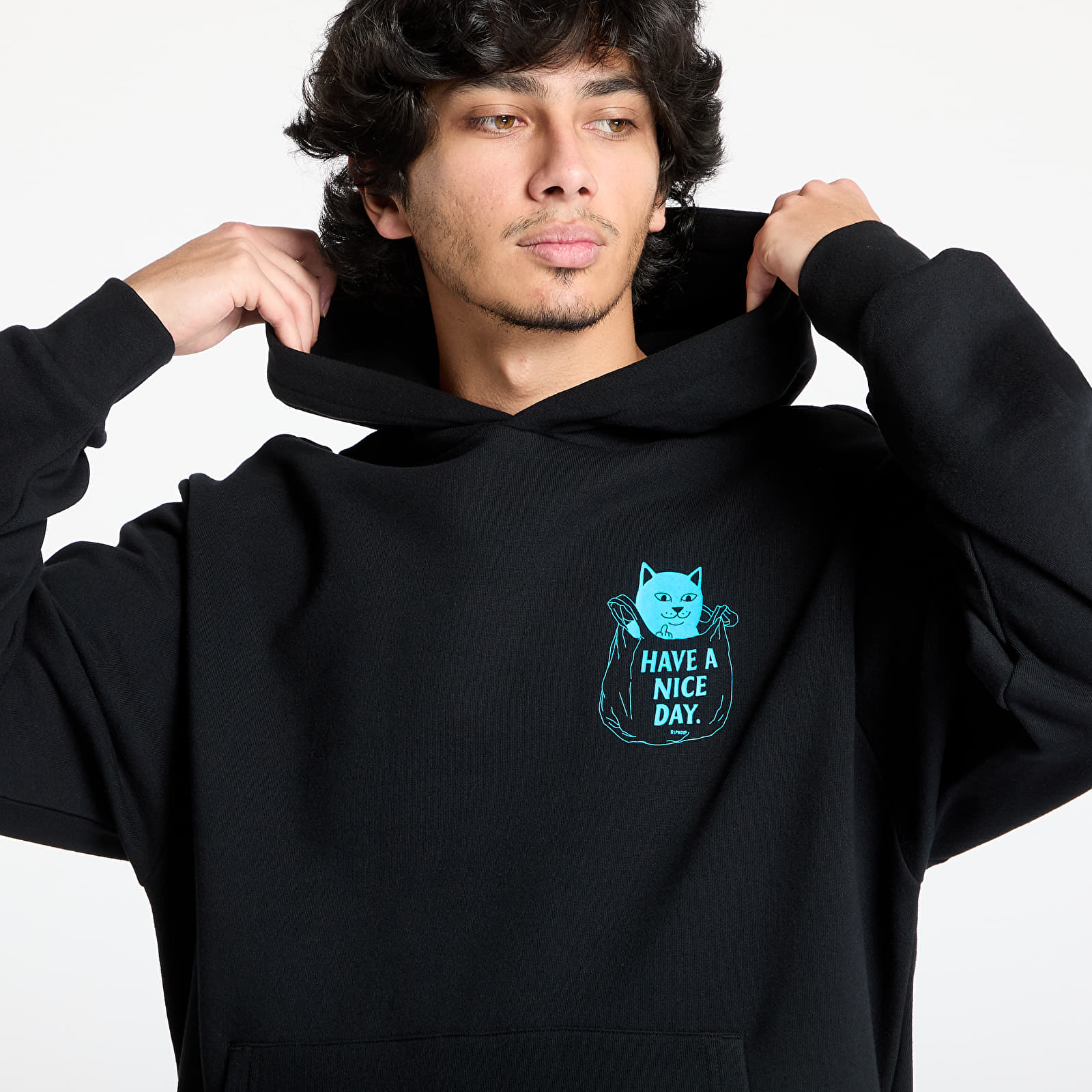Bluzy RIPNDIP In My Bag Hoodie Black