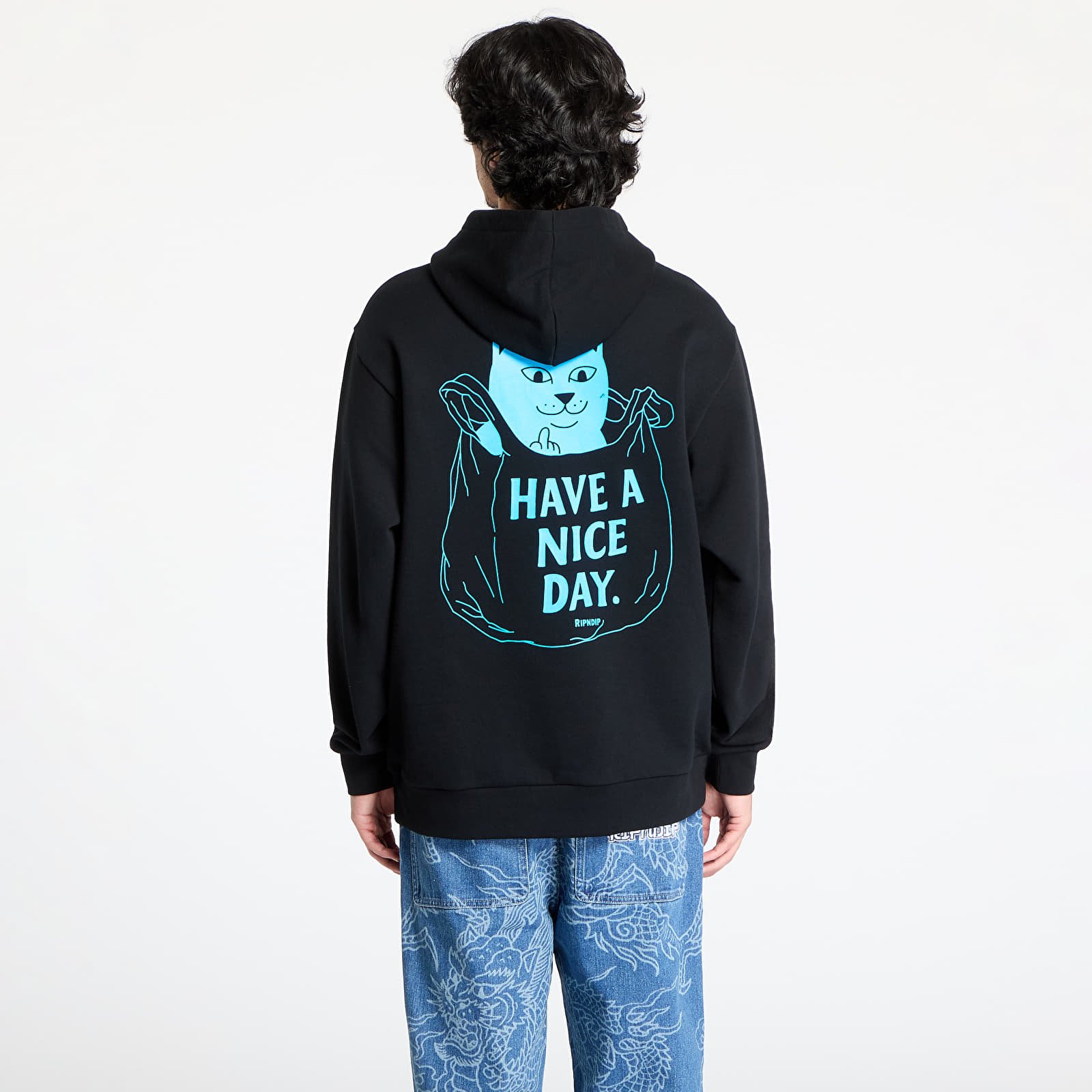 Bluzy RIPNDIP In My Bag Hoodie Black