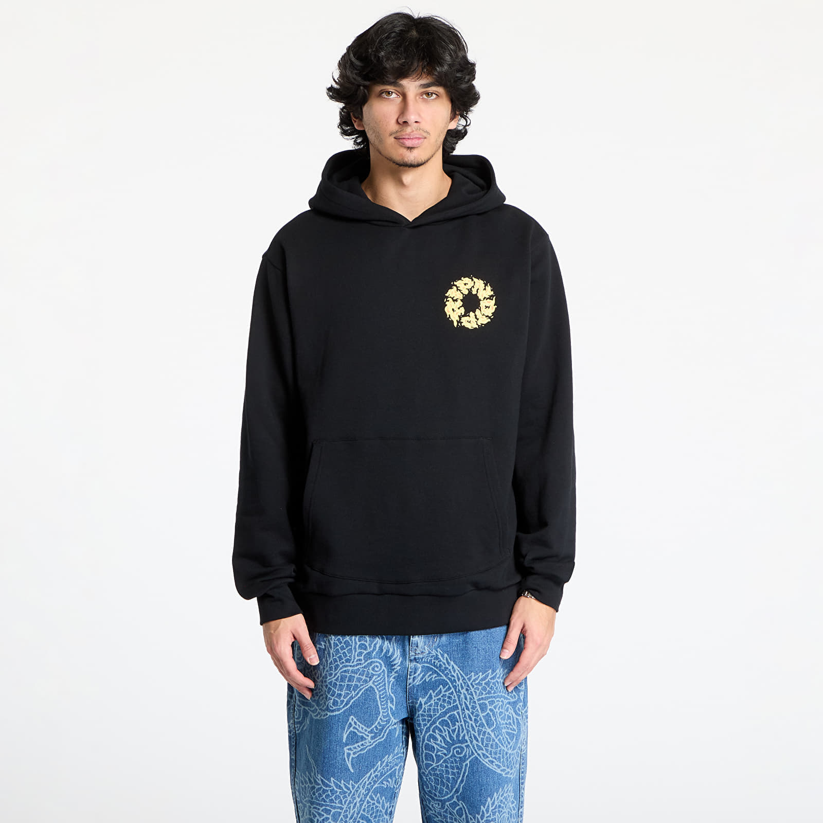 Felpa RIPNDIP Burn In Heck Hoodie Black XXL