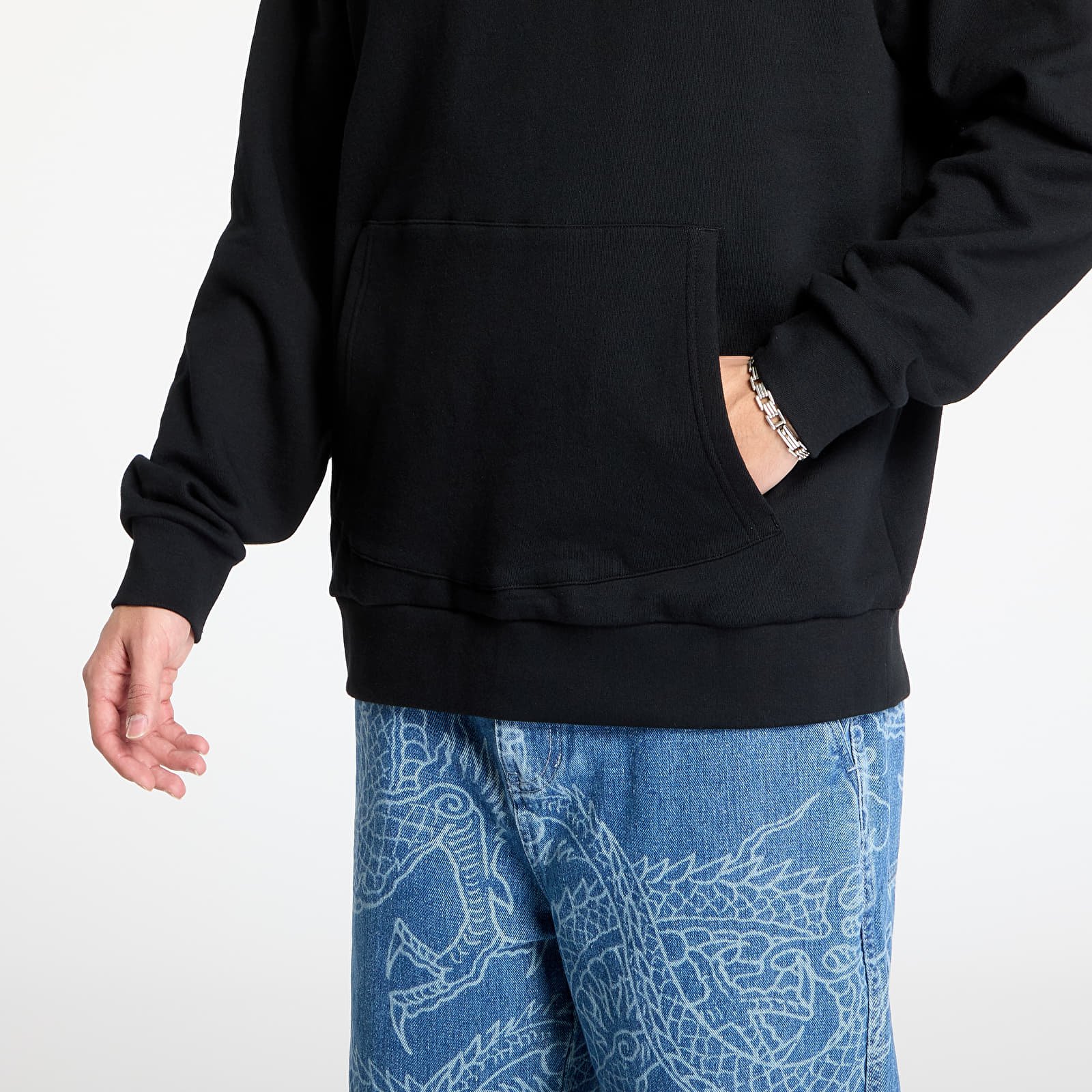 Kapuutsikud ja kampsunid RIPNDIP Burn In Heck Hoodie Black