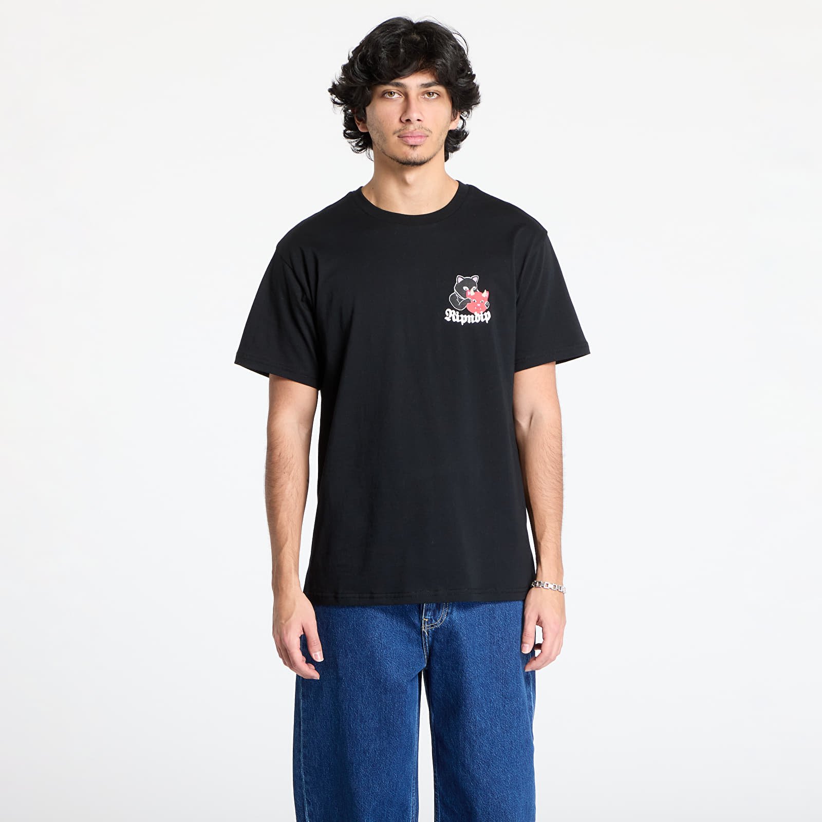 Pólók RIPNDIP Masked Jerm Tee Black
