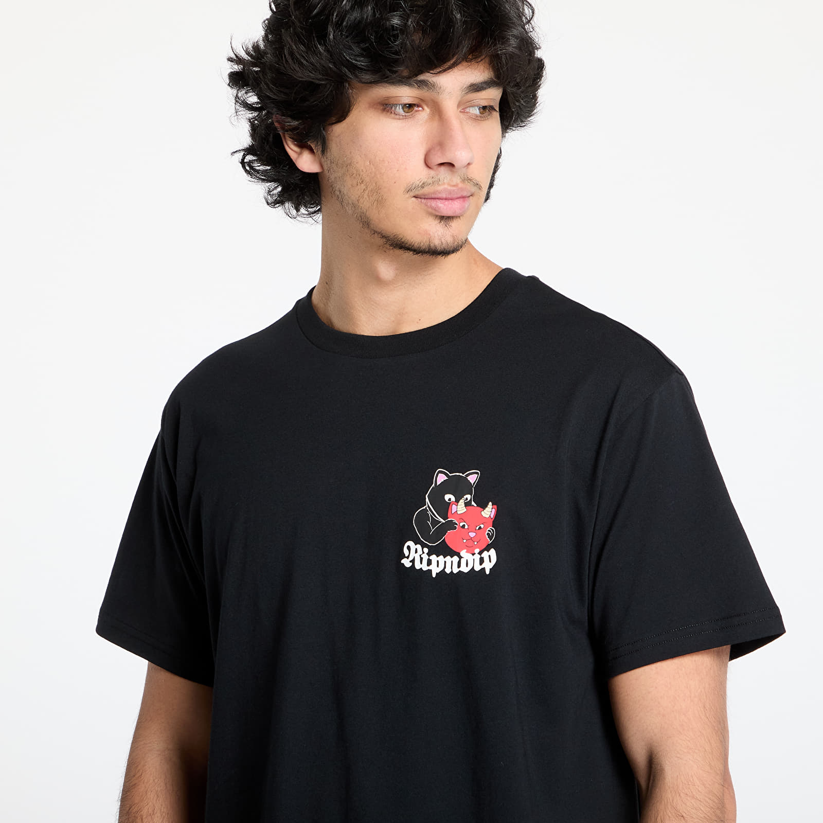 T-Shirts RIPNDIP Masked Jerm Tee Black